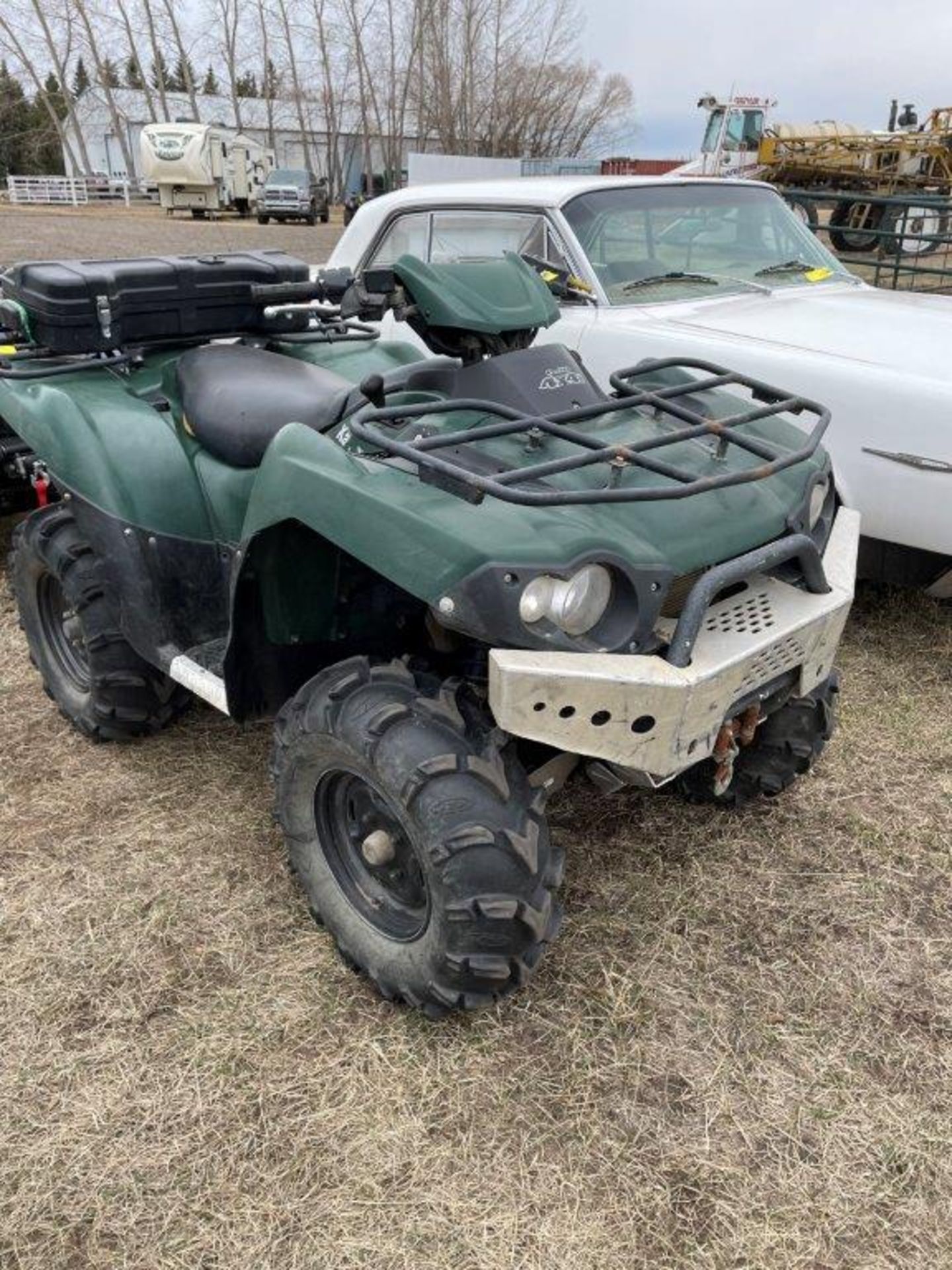 2007 KAWASAKI BRUTE FORCE 750 ATV 4X4 AUTO, RECENT CARB CLEAN, NEW BATTERY, 1762 KM'S SHOWING - Image 14 of 19