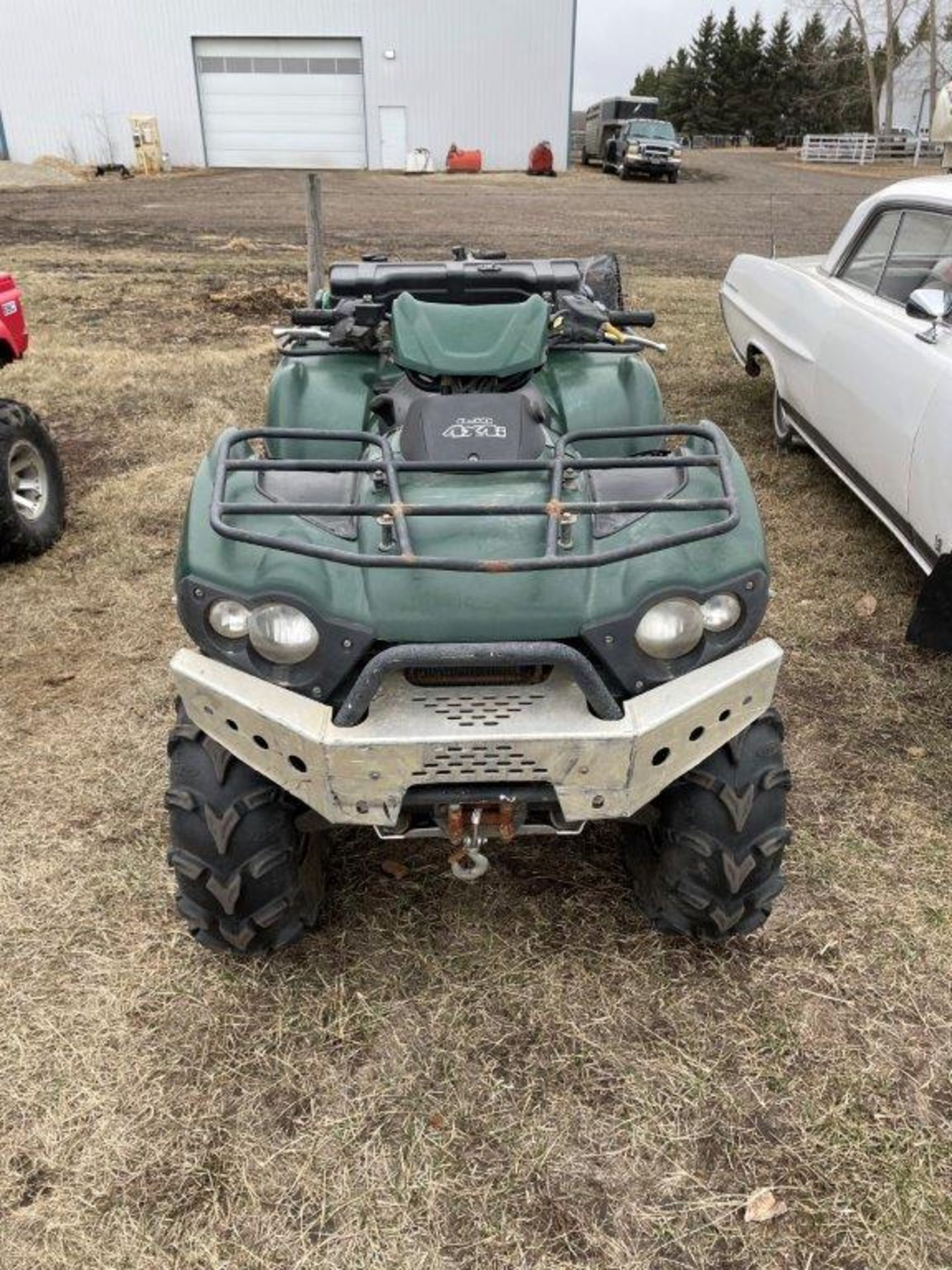 2007 KAWASAKI BRUTE FORCE 750 ATV 4X4 AUTO, RECENT CARB CLEAN, NEW BATTERY, 1762 KM'S SHOWING - Image 12 of 19