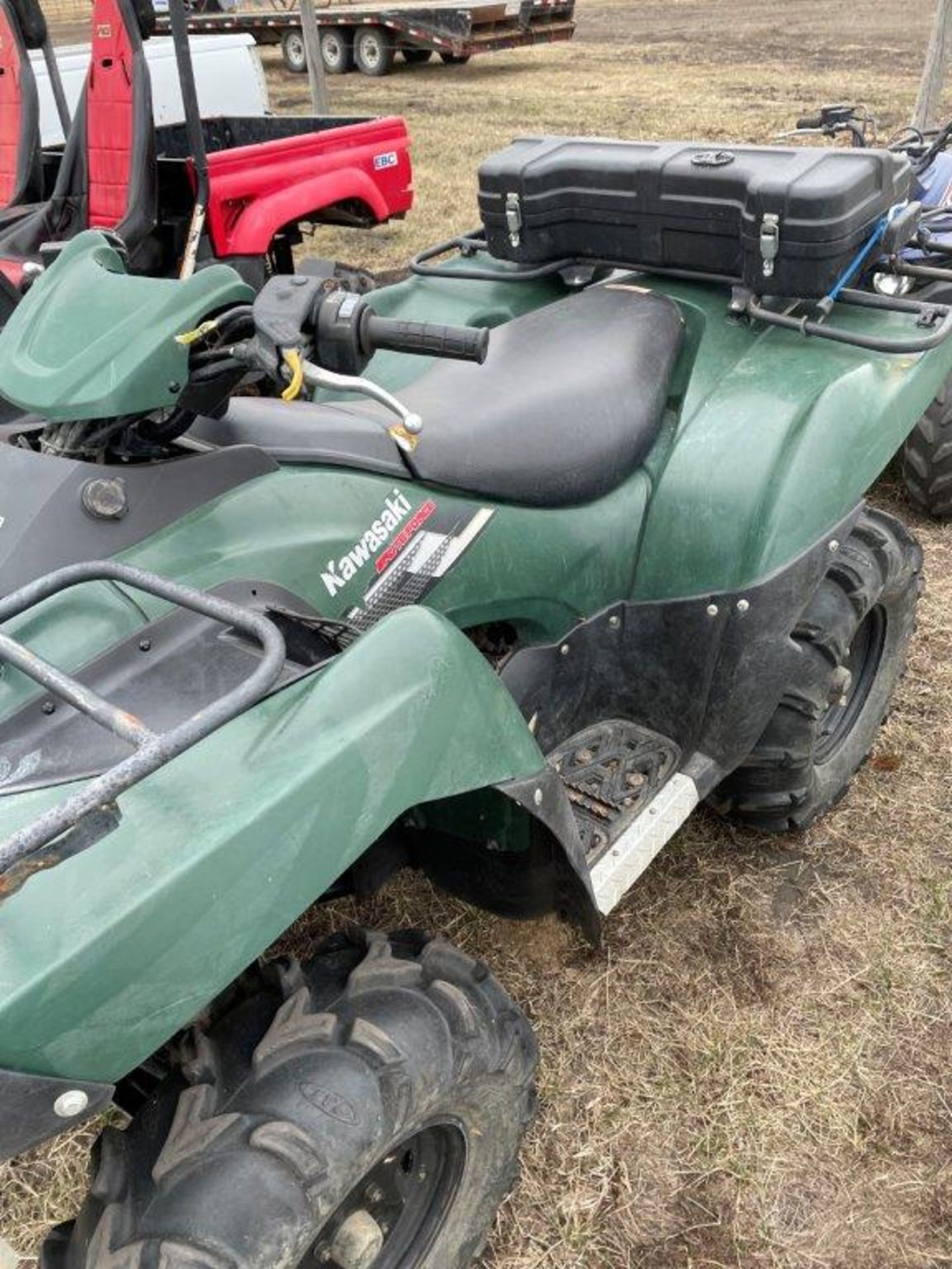 2007 KAWASAKI BRUTE FORCE 750 ATV 4X4 AUTO, RECENT CARB CLEAN, NEW BATTERY, 1762 KM'S SHOWING - Image 11 of 19