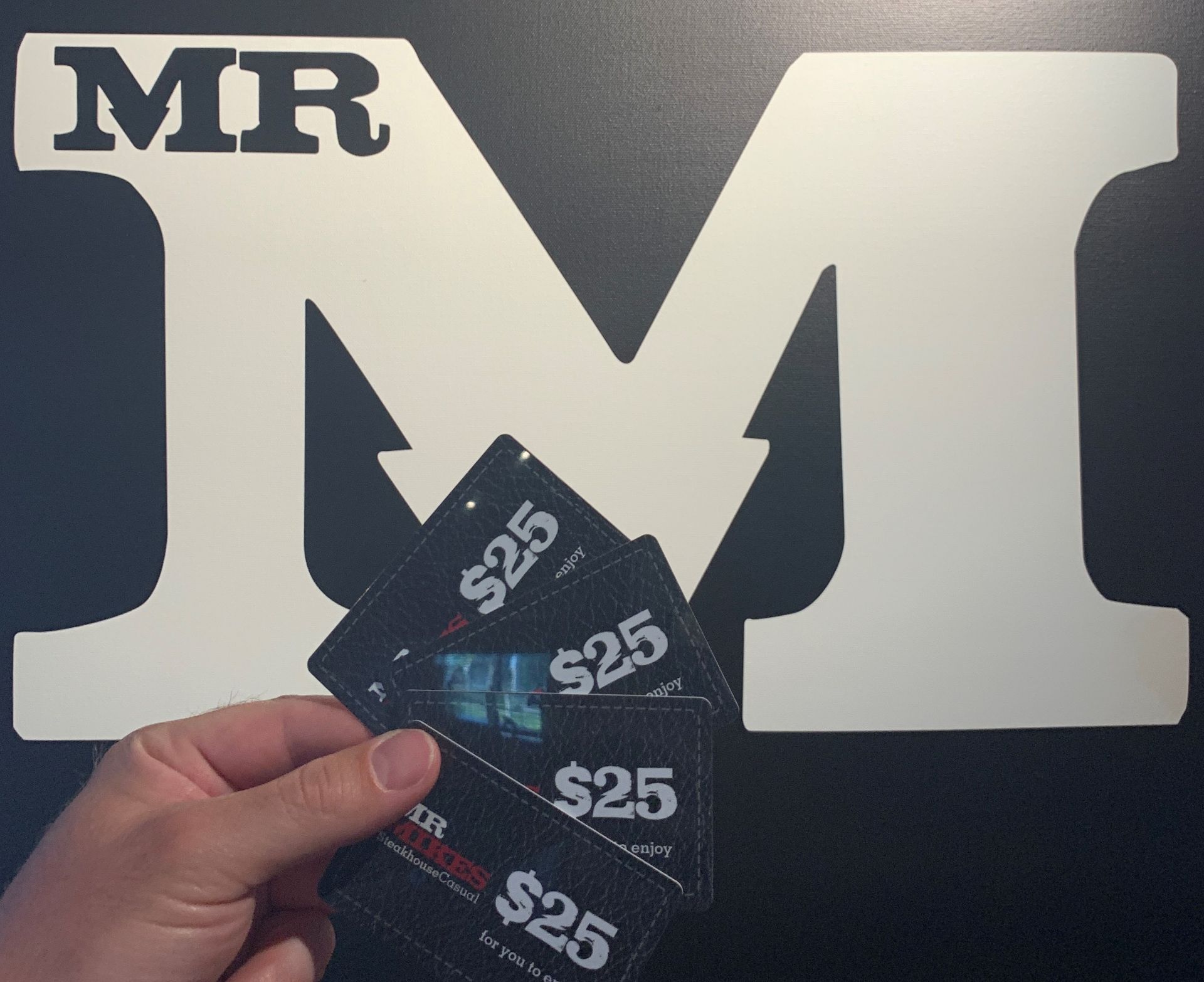 $100 Mr. Mike’s Gift Card