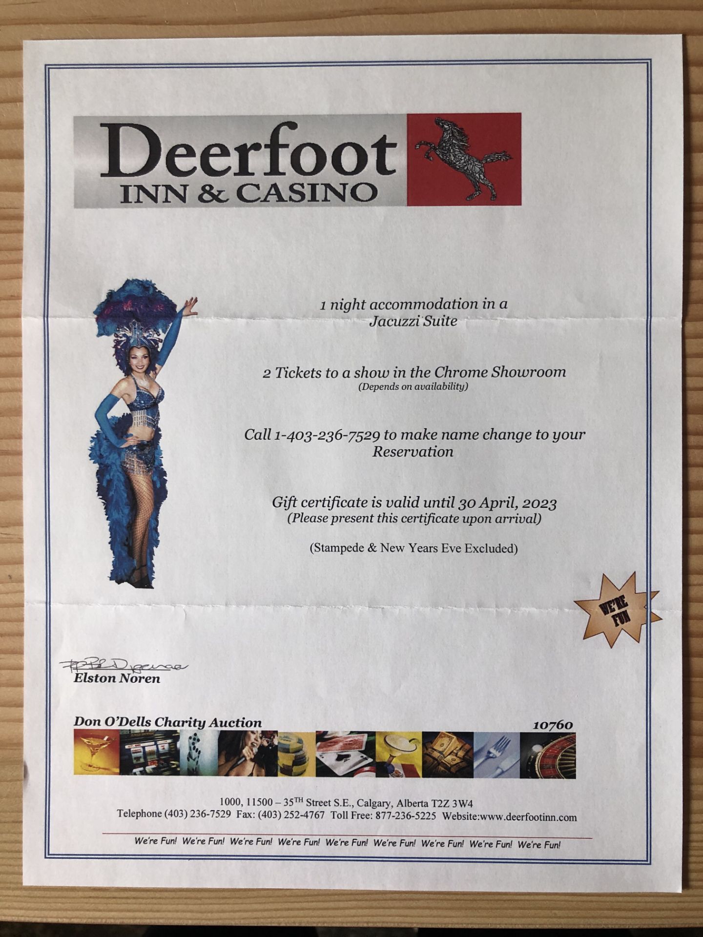Deerfoot Inn & Casino Calgary Show & Stay