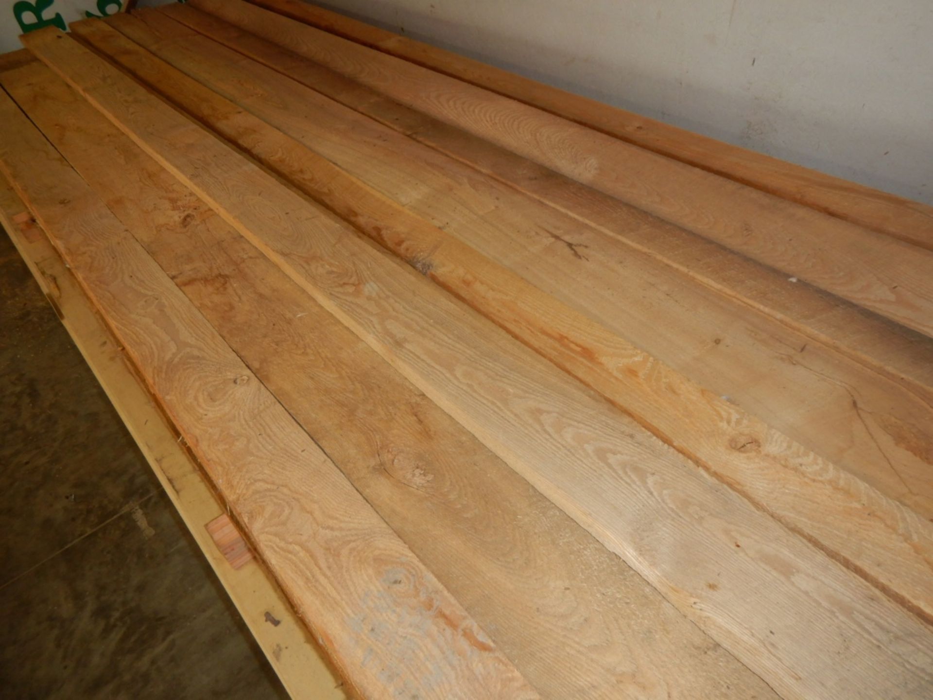 L/O ROUGH CUT ASH LUMBER - Image 2 of 3