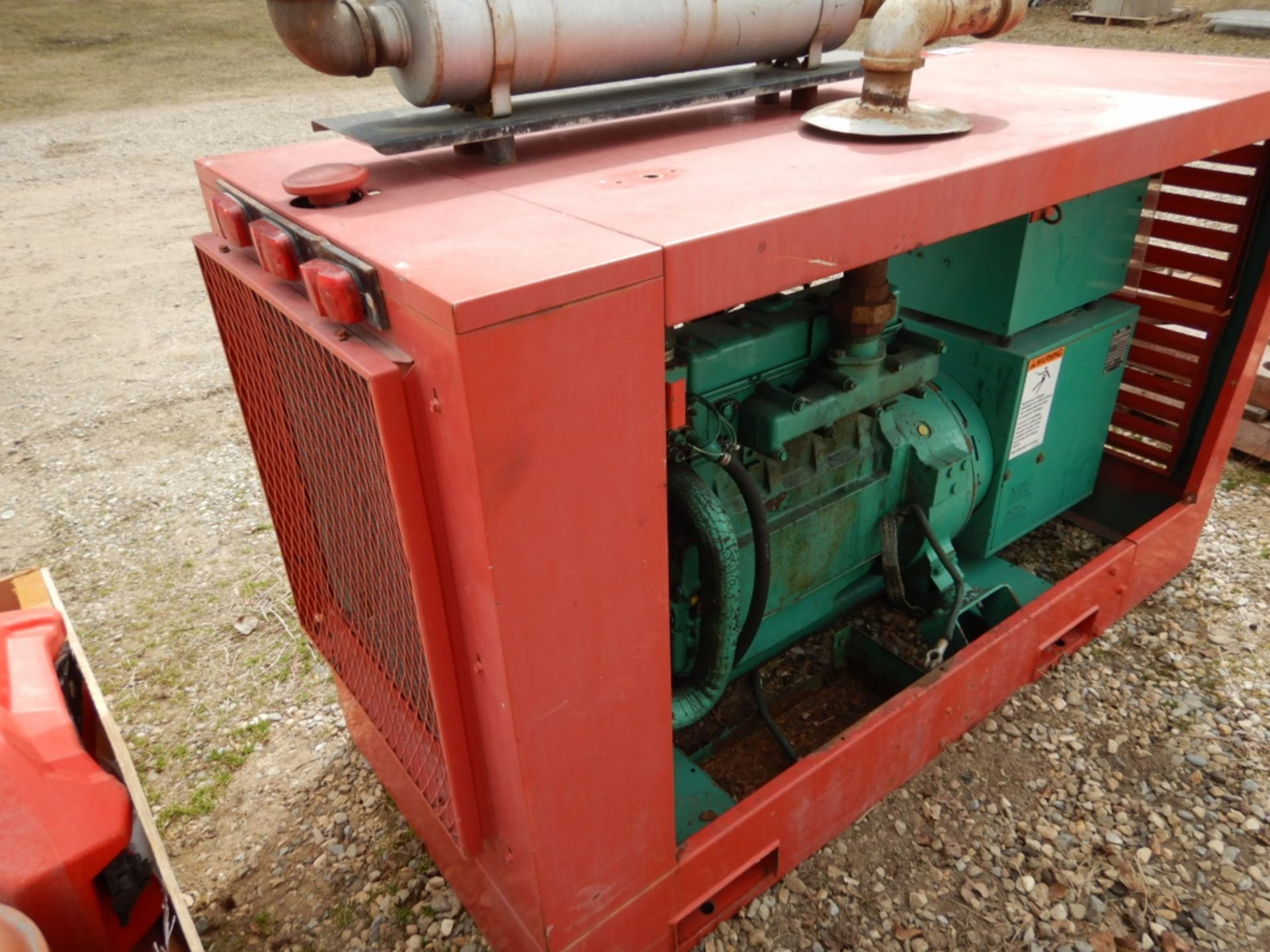 ONAN 20KW STANDBY SKIDDED GENERATOR (NOT RUNNING) MOD. 20.0DL4-15R/29015D, ONAN L423 ENGINE - Image 4 of 5