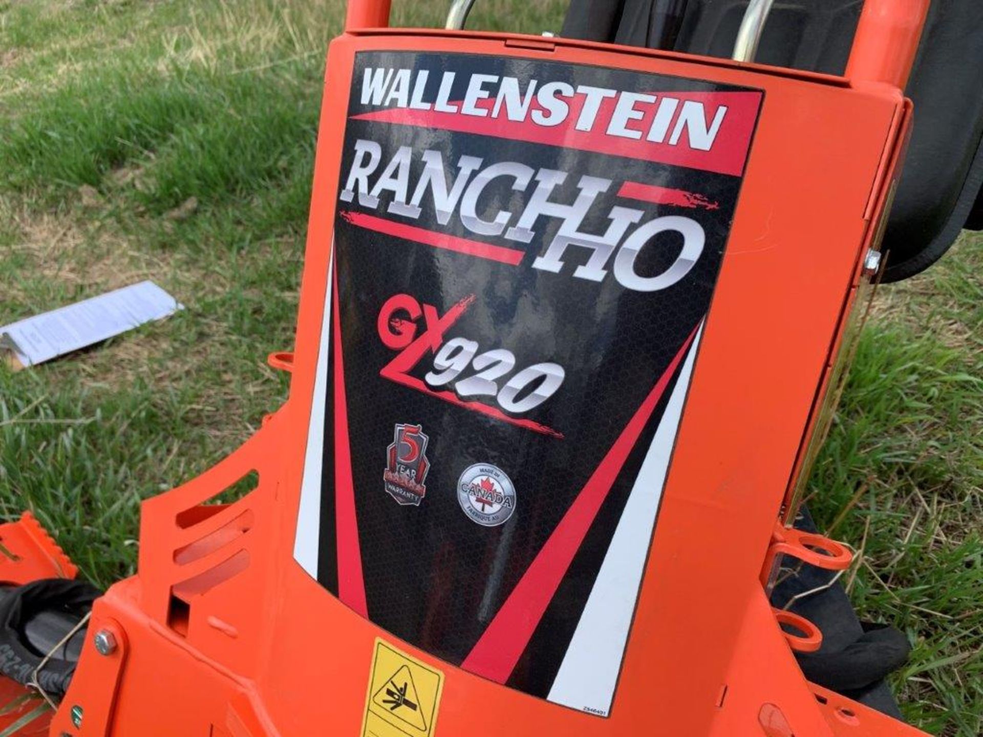 WALLENSTEIN RANCH HO GX920 BACK HOE ATTACH. W/ 15-IN & 24-INCH TOOTH BUCKETS TO FIT 3 PT - Image 7 of 12