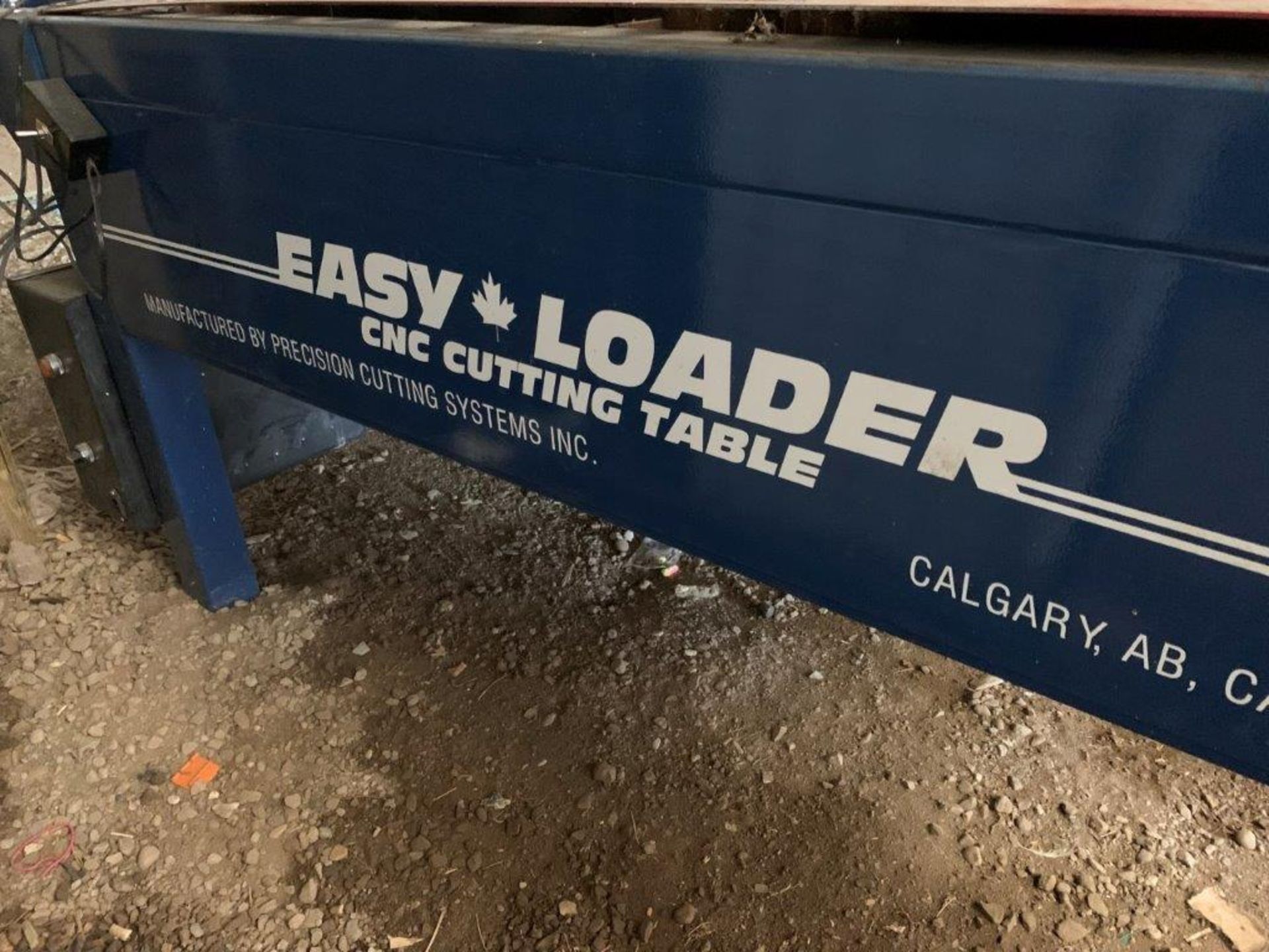 EASY LOADER CNC PLASMA CUTTING TABLE 6FT X 9.5 FT, MODEL22444, S/N 48087 - Image 4 of 9