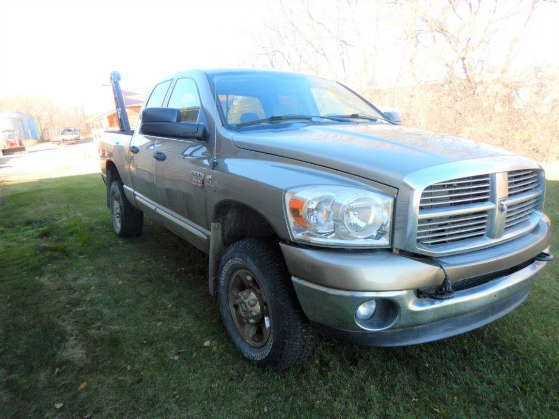 2009 DODGE RAM 2500 SLT 4X4 HD PU TRUCK CUMMINS TURBO, AT, CREW CAB, SHORT BOX, G/NECK BALL - Image 2 of 12