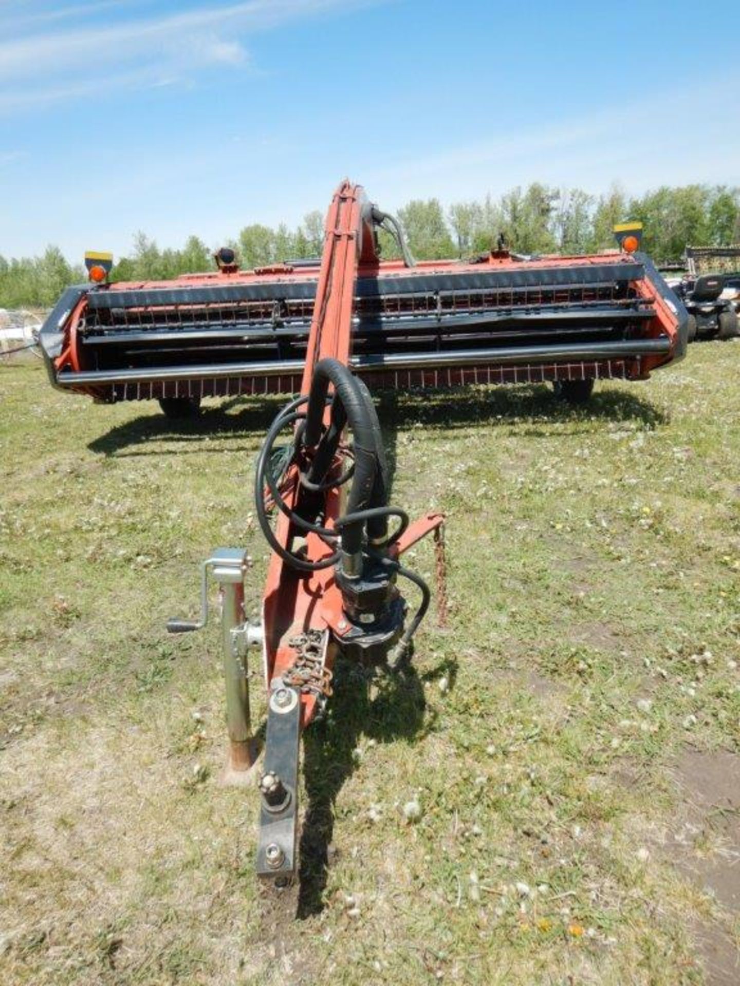 HESSTON AGCO 2270 14FT HAY BINE, W/ HYDRO SWING, S/N HT9612 - Image 4 of 12