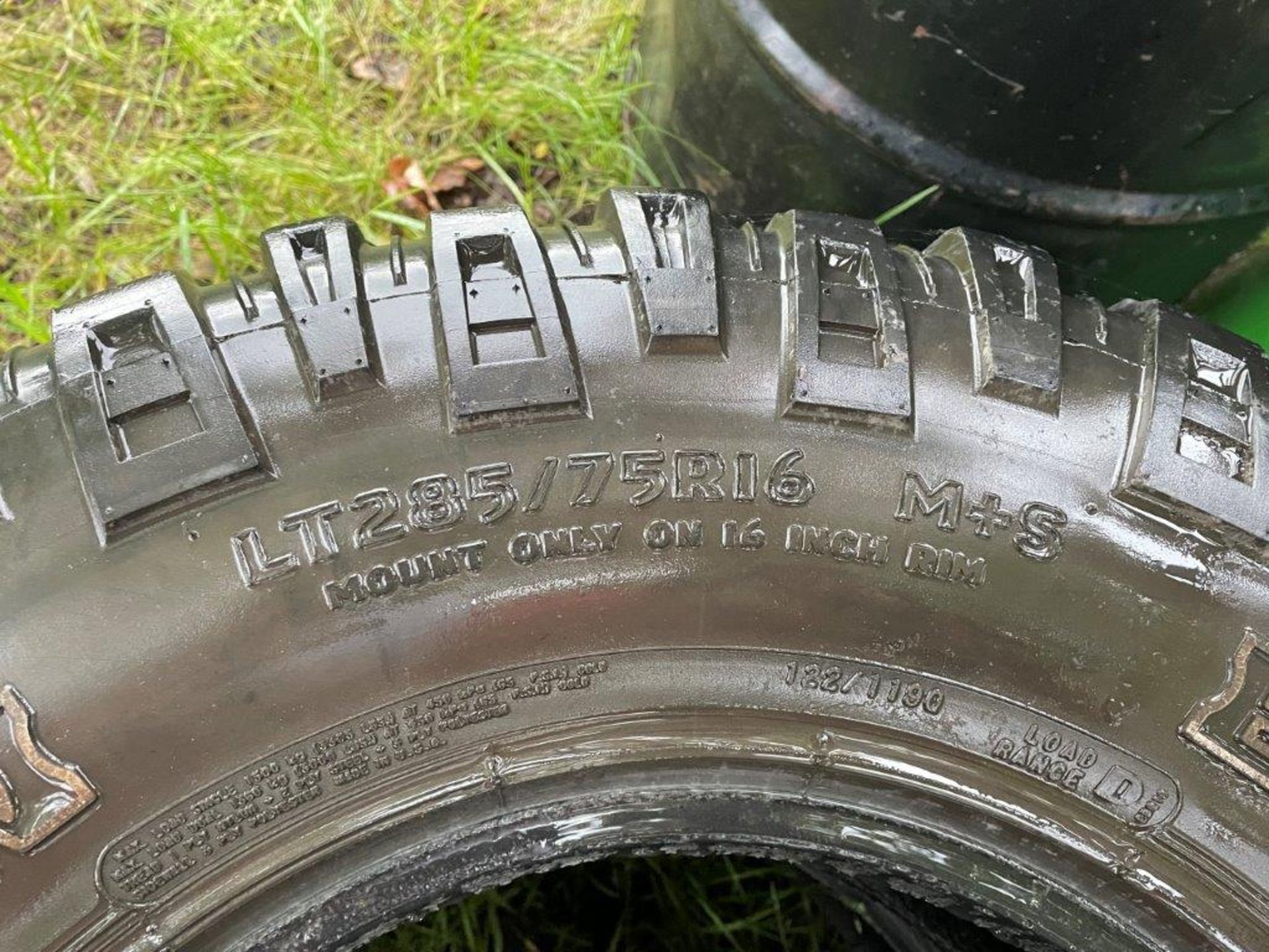 PAIR OF MICKEY THOMPSON BAHA LT285 75 R16 TIRES - Image 3 of 4