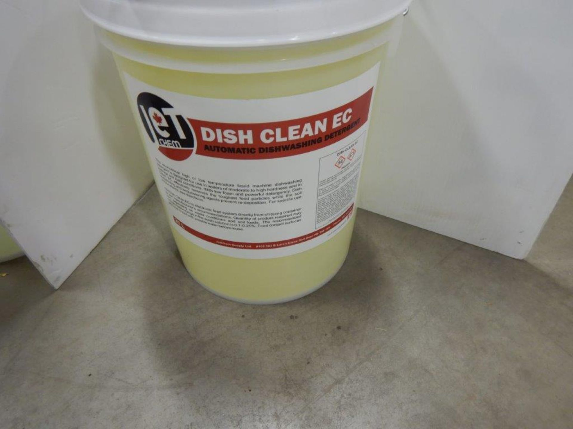 JET CHEM DISH CLEAN EC AUTOMATIC DISHWASHING DETERGENT 20L PAIL