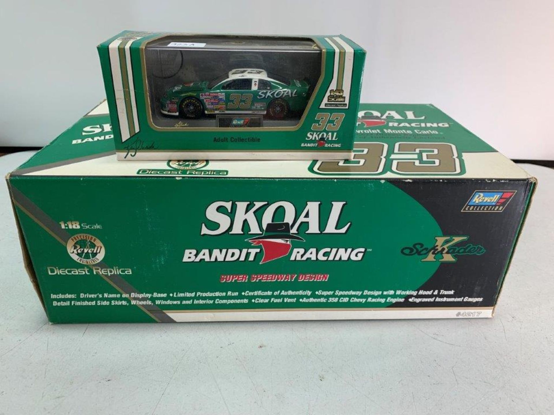 REVELL COLLECTION SKOAL BANDIT RACING DIE CAST REPLICA CARS