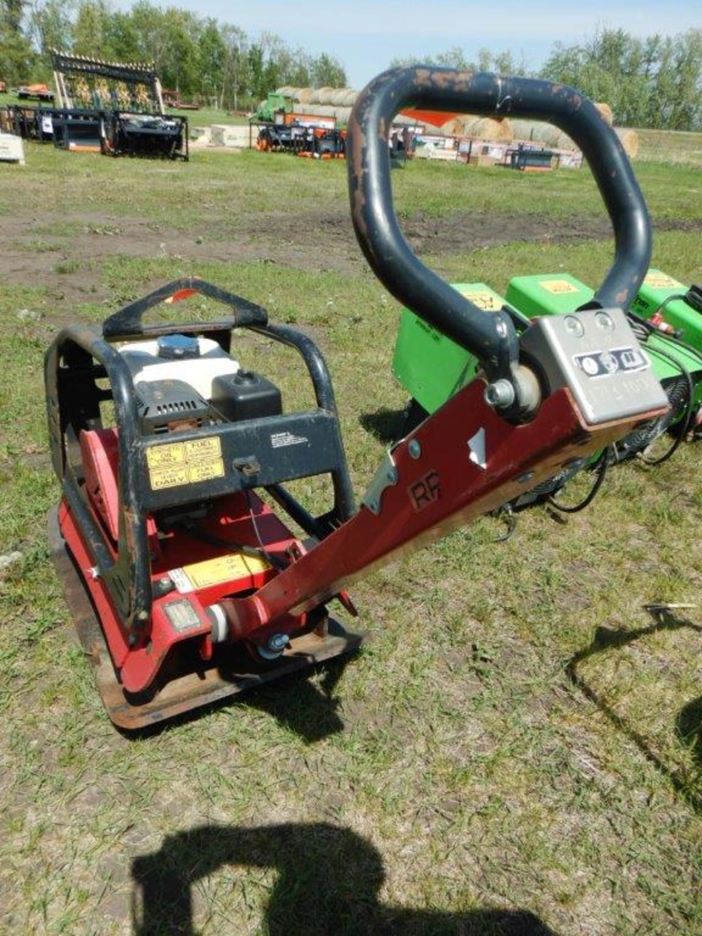 TORO 210KG PUSH TYPE PLATE TAMPER W/ HONDA GX200 GAS ENG.