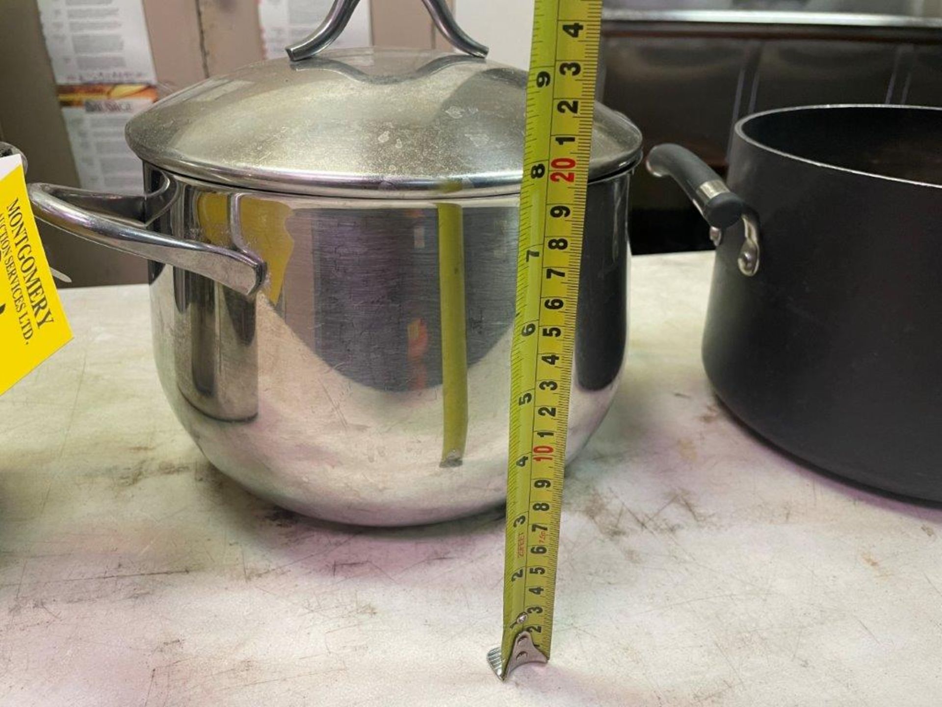 L/O 3-8QT. STOCK POTS, 1-W/O LID - Image 2 of 8