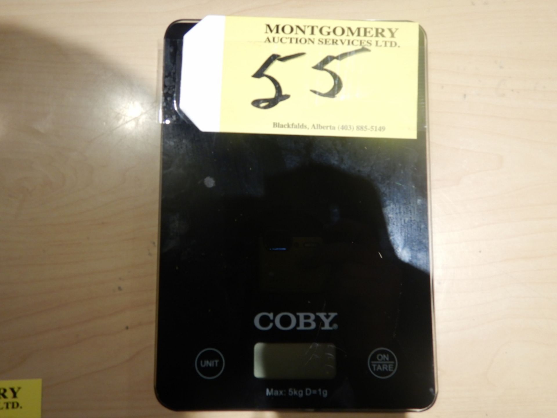 COBY DIGITAL SCALE