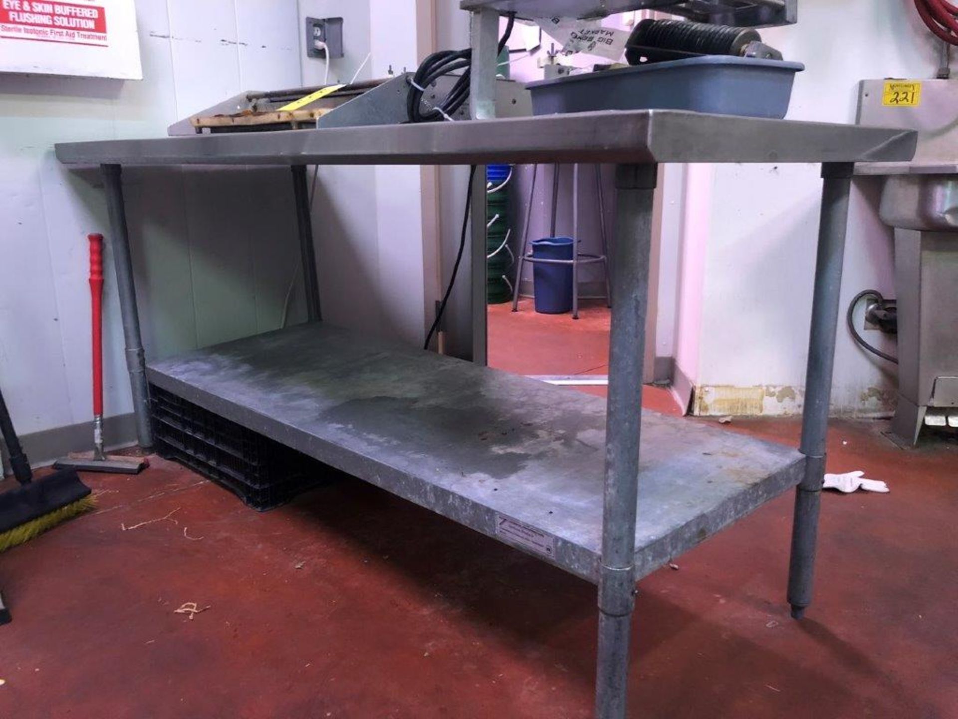 SS WORKTABLE 30" X 72"