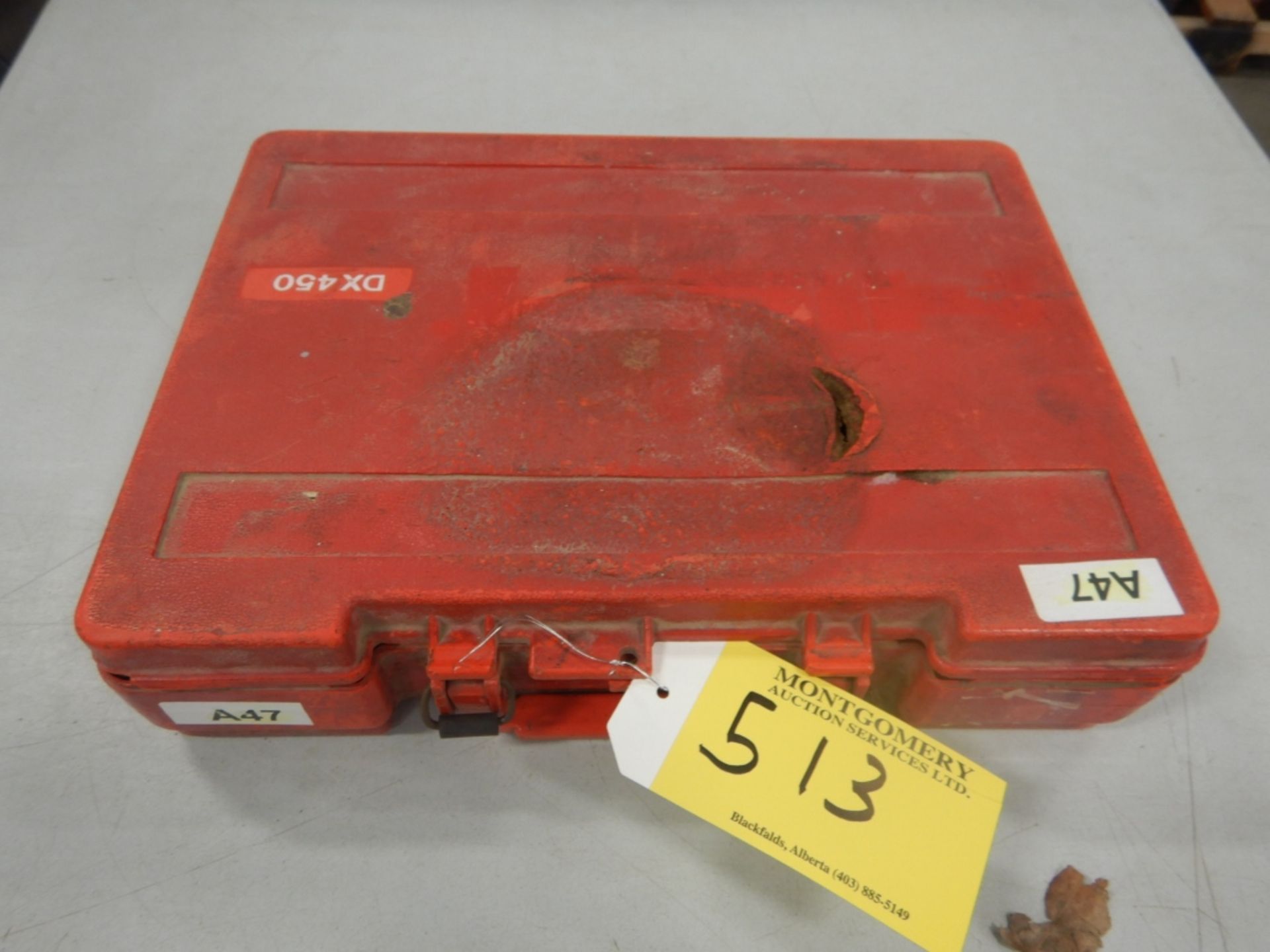 A47 - HILTI DX450 ACTUATED FASTENING TOOL, S/N 113065 - Image 3 of 3
