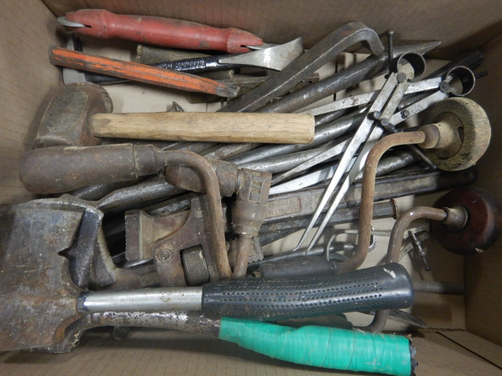 ASSORTED PUNCHES, HATCHETS, & NAIL PULLERS - Image 2 of 2