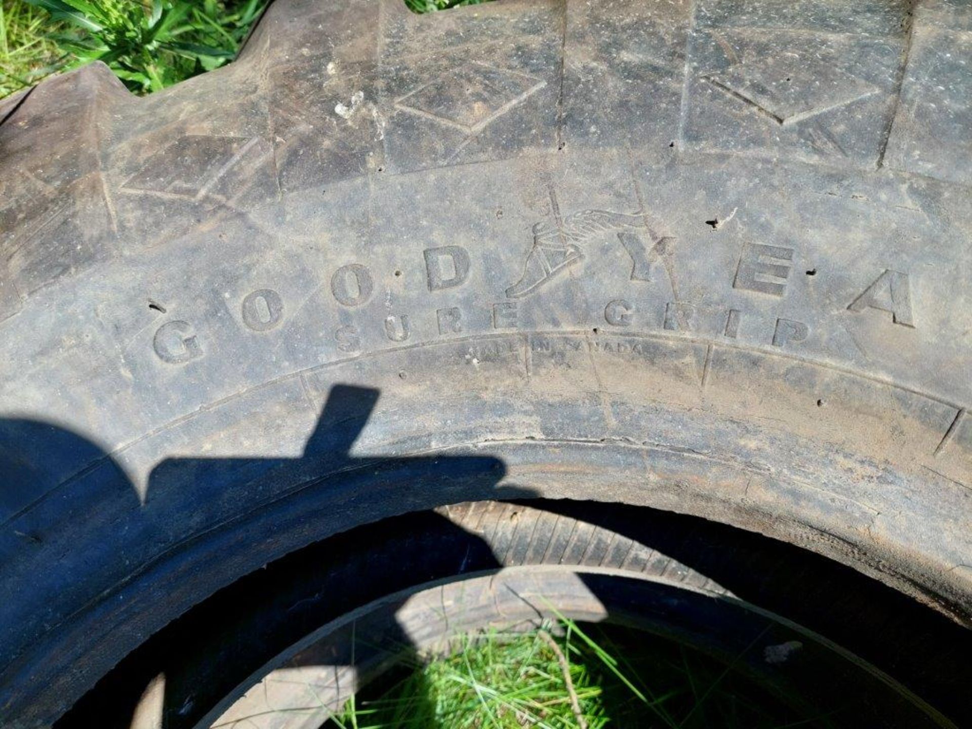 2-GOODYEAR EQUIPMENT TIRES 14-00-24, 12 PLY - Image 3 of 3