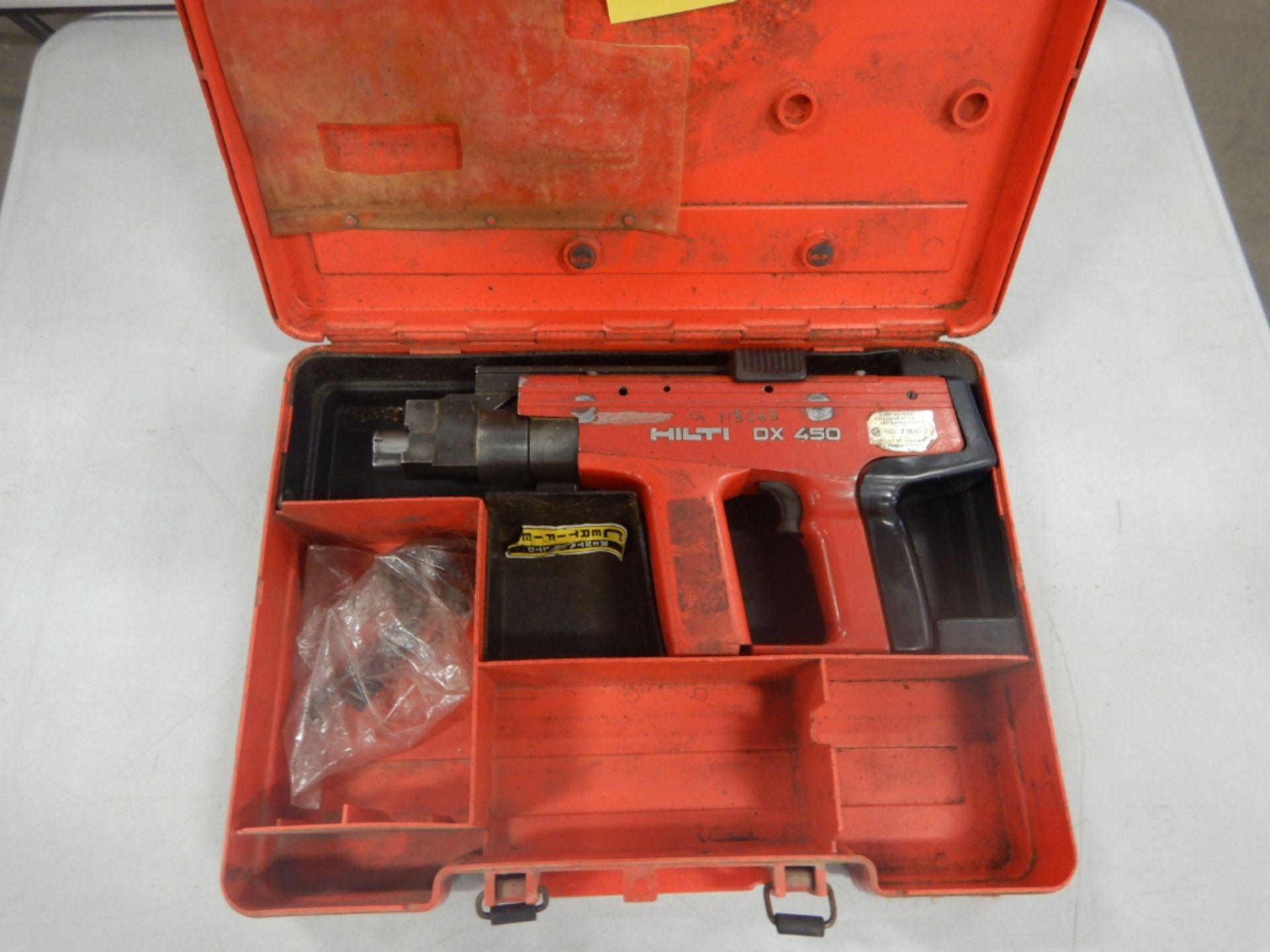 A47 - HILTI DX450 ACTUATED FASTENING TOOL, S/N 113065