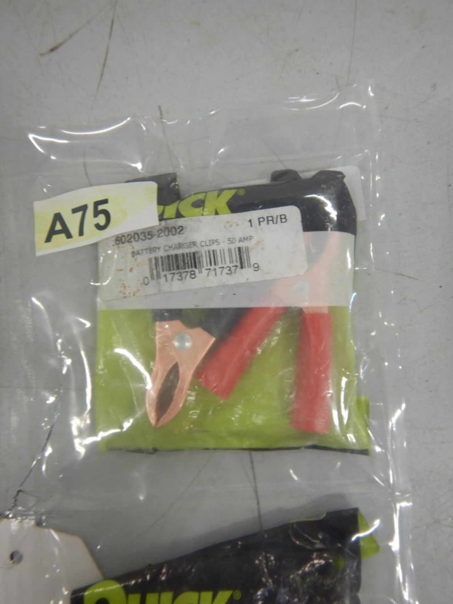 A75 - BATTERY CHARGER CLIPS (1 PR/BAG, X2 BAGS) - Image 3 of 3