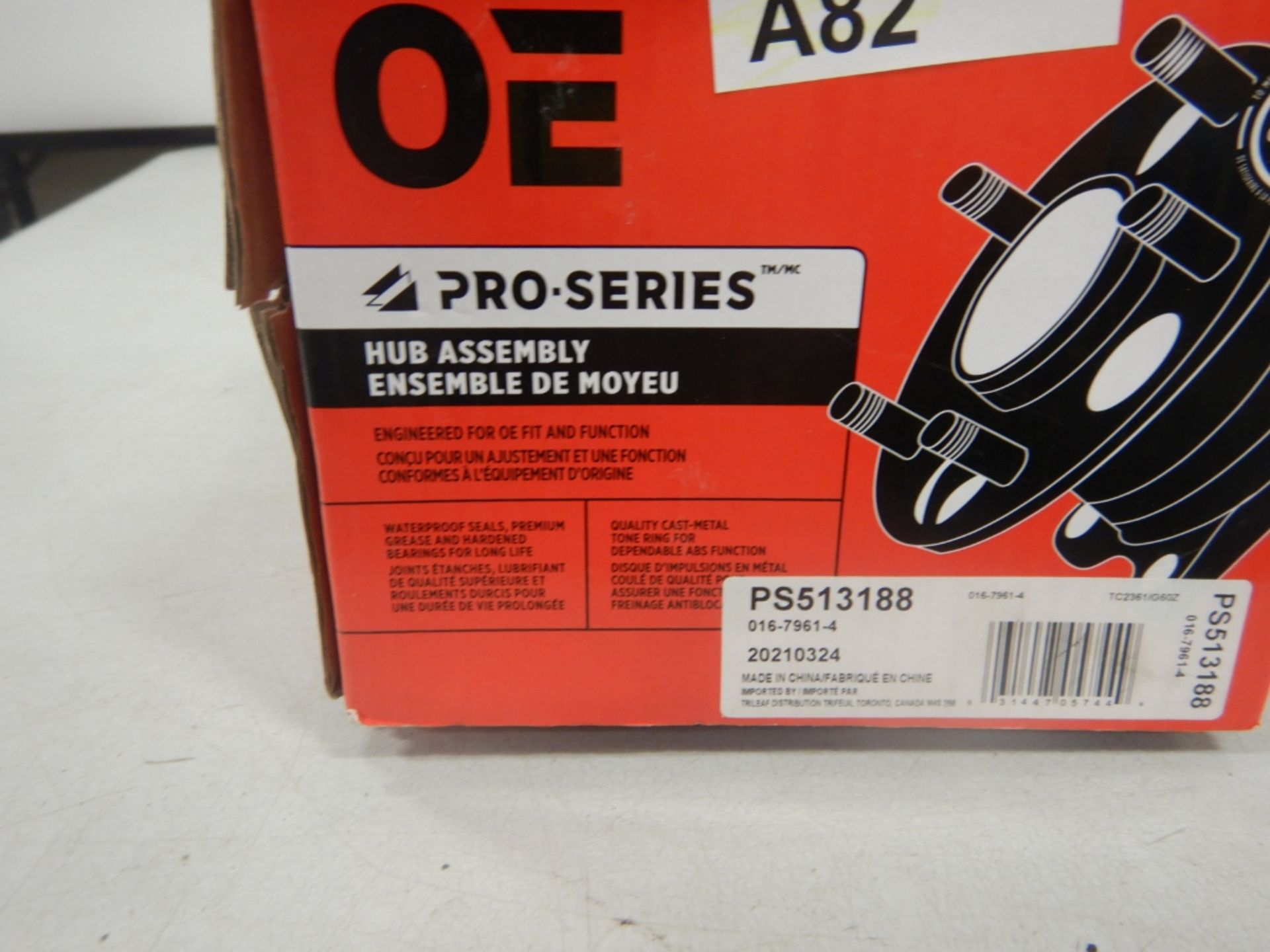 A82 - OE PRO-SERIES HUB ASSEMBLY PS513188 - Image 2 of 3