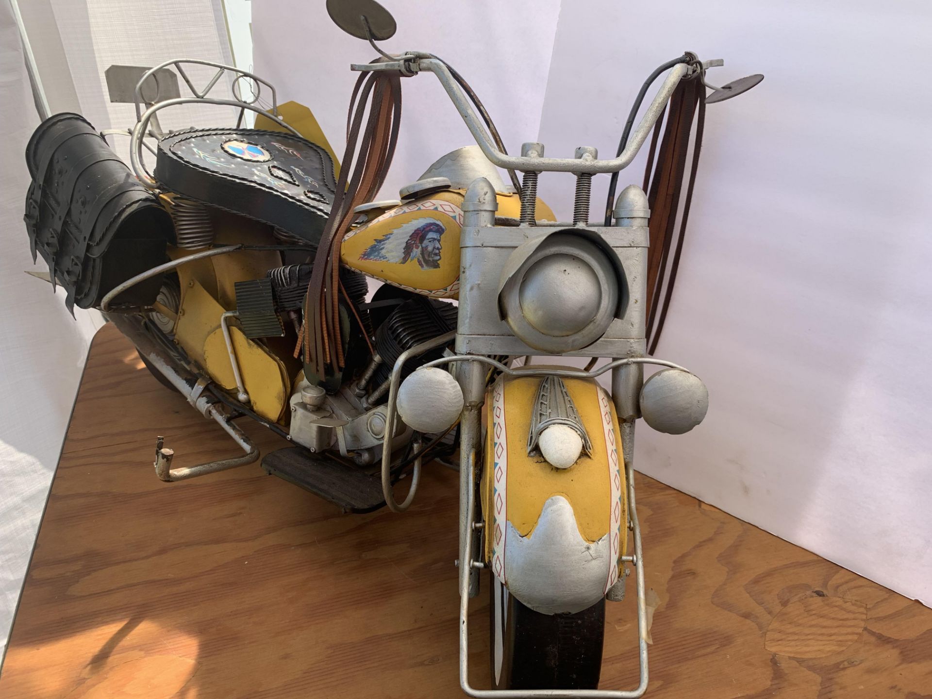 CUSTOM TIN MOTORCYCLE - Image 4 of 4