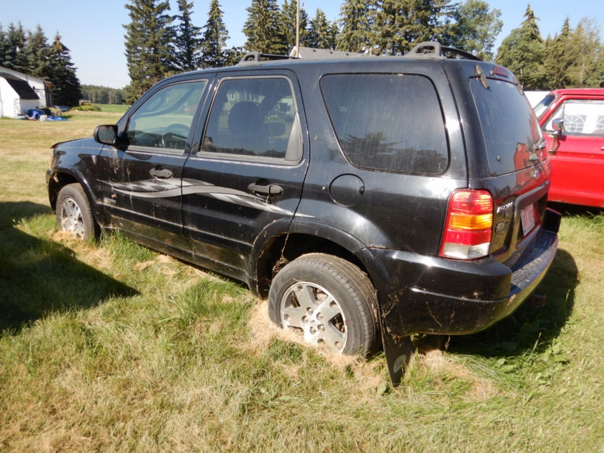 2002 FORD ESCAPE XLT SUV, 4 DR, LEATHER INTERIOR, V6, S/N 1FMCU04182KD55716 - Bild 3 aus 7