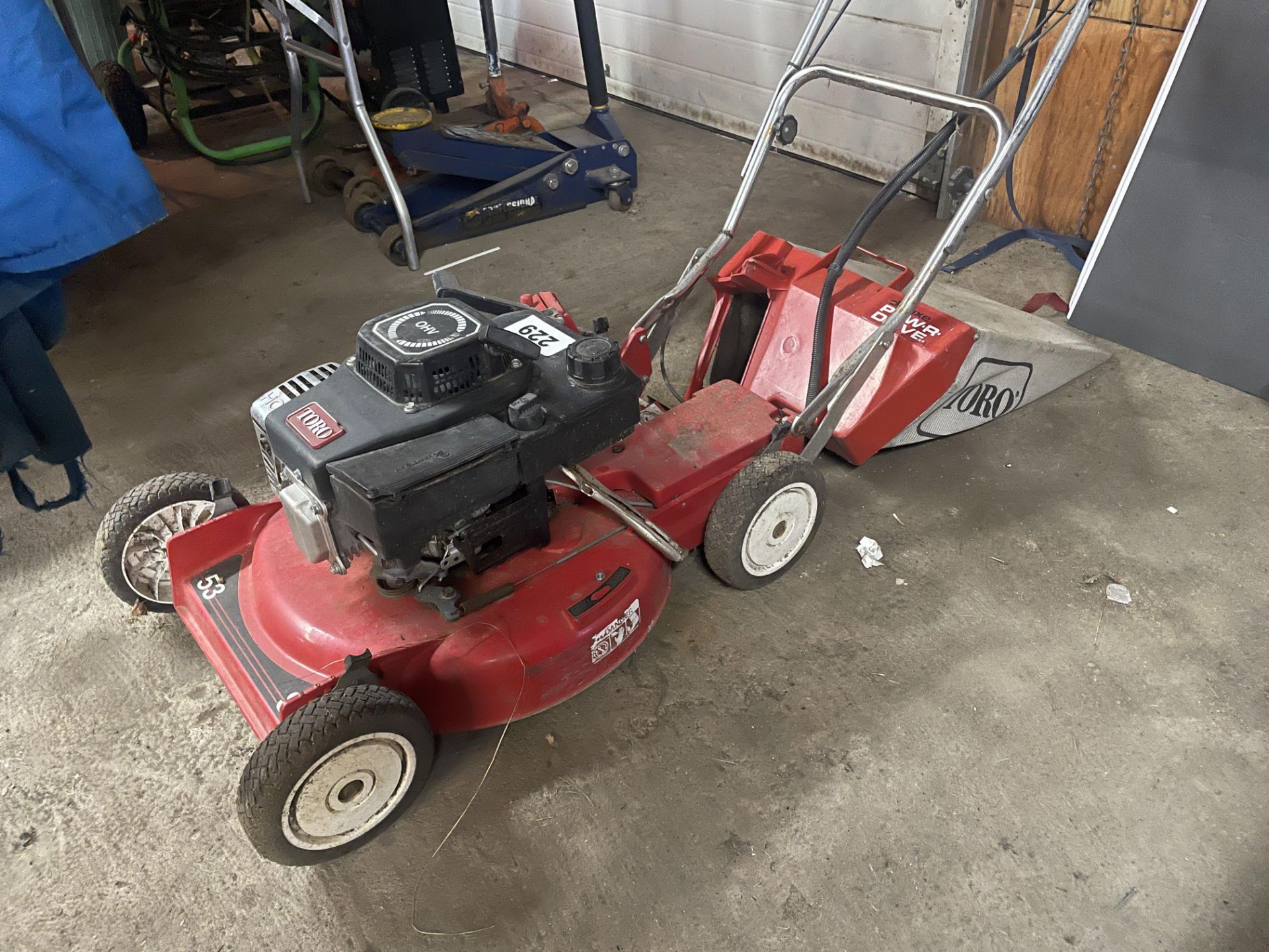 TORO 53 SP GAS POWER SELF PROPELLED PUSH MOWER