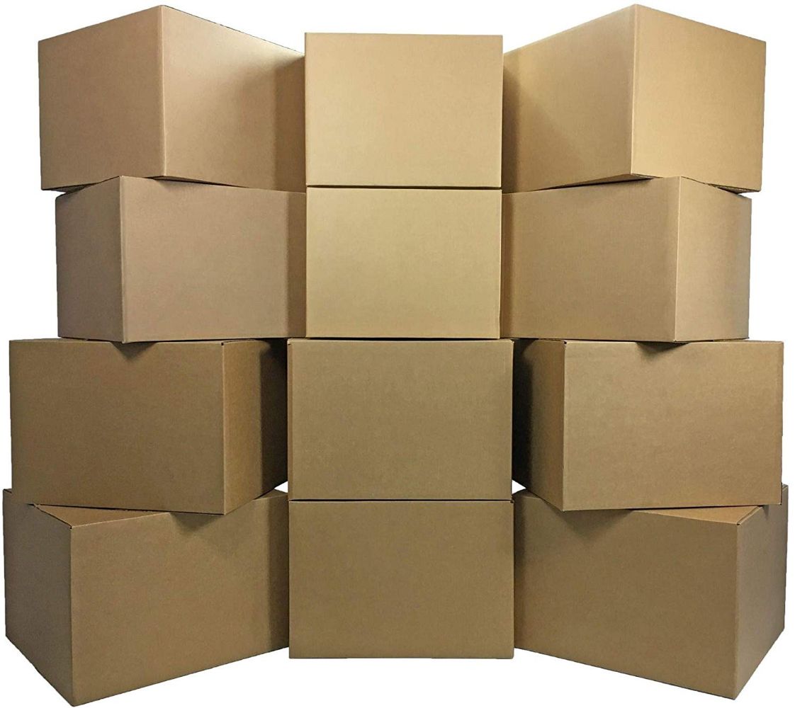 NEW CARDBOARD BOX AUCTION