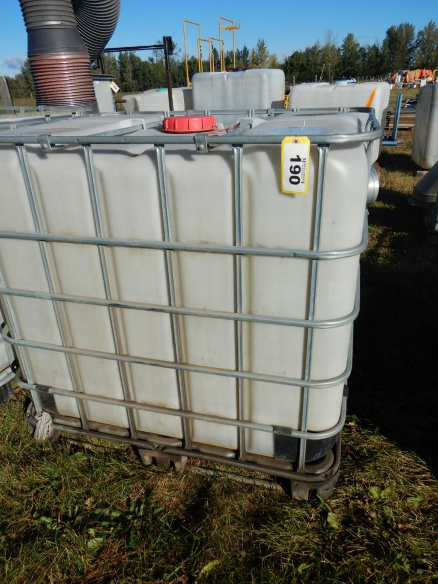 1000L POLY TOTE W/ CAGE - MIXED WASTE