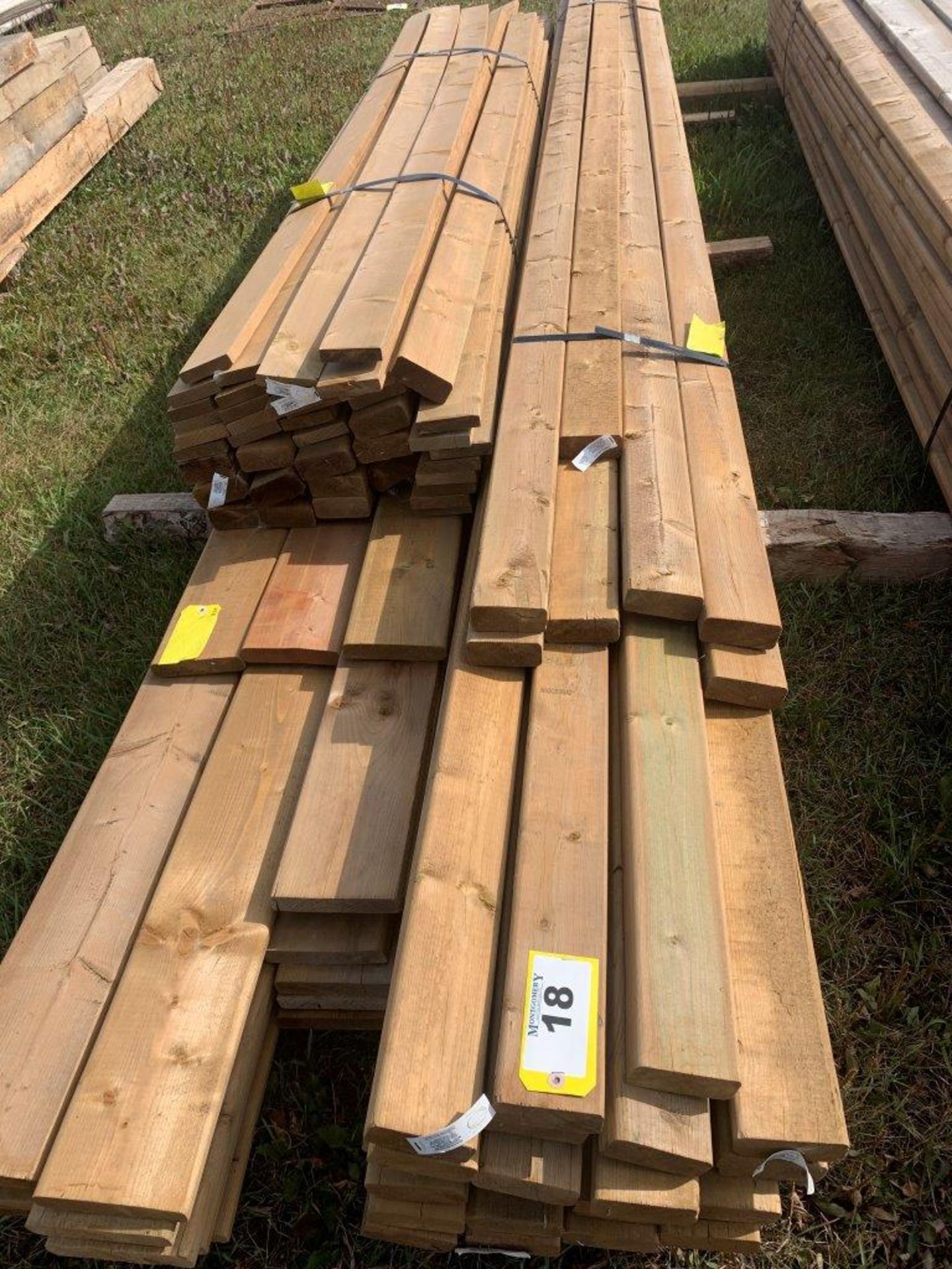 ASSORTED PLANED LUMBER 2X4X16FT, 2X4X12FT, 2X4X8FT, 1X6X16FT, 1X6X8FT