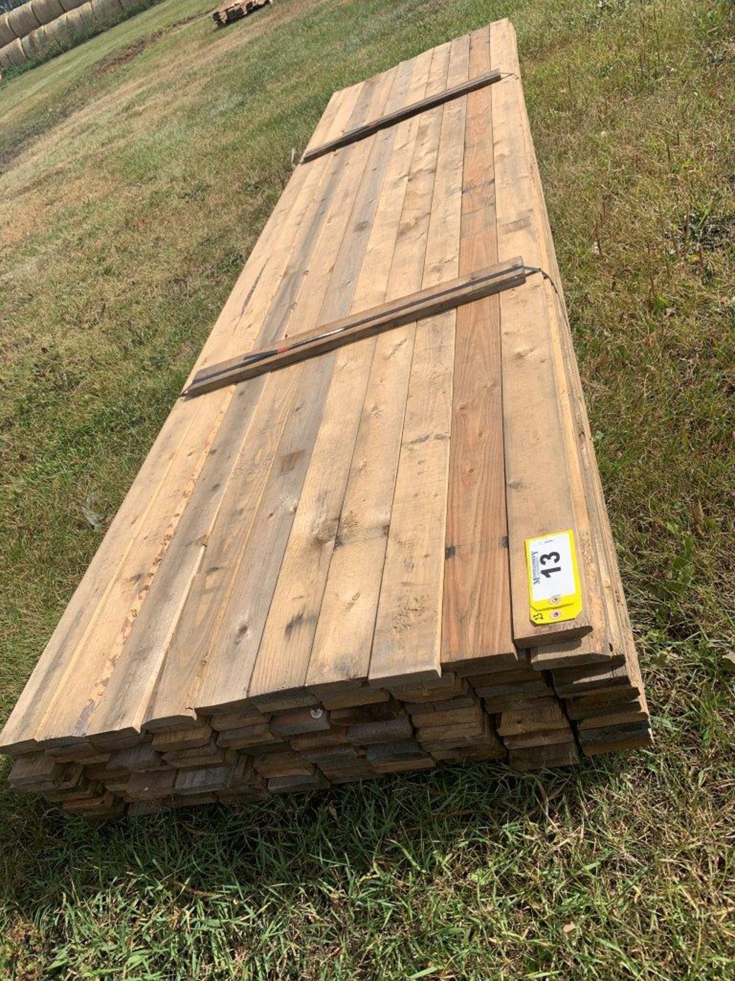 SKID OF 1X4X12FT PLANED LUMBER - Image 2 of 3