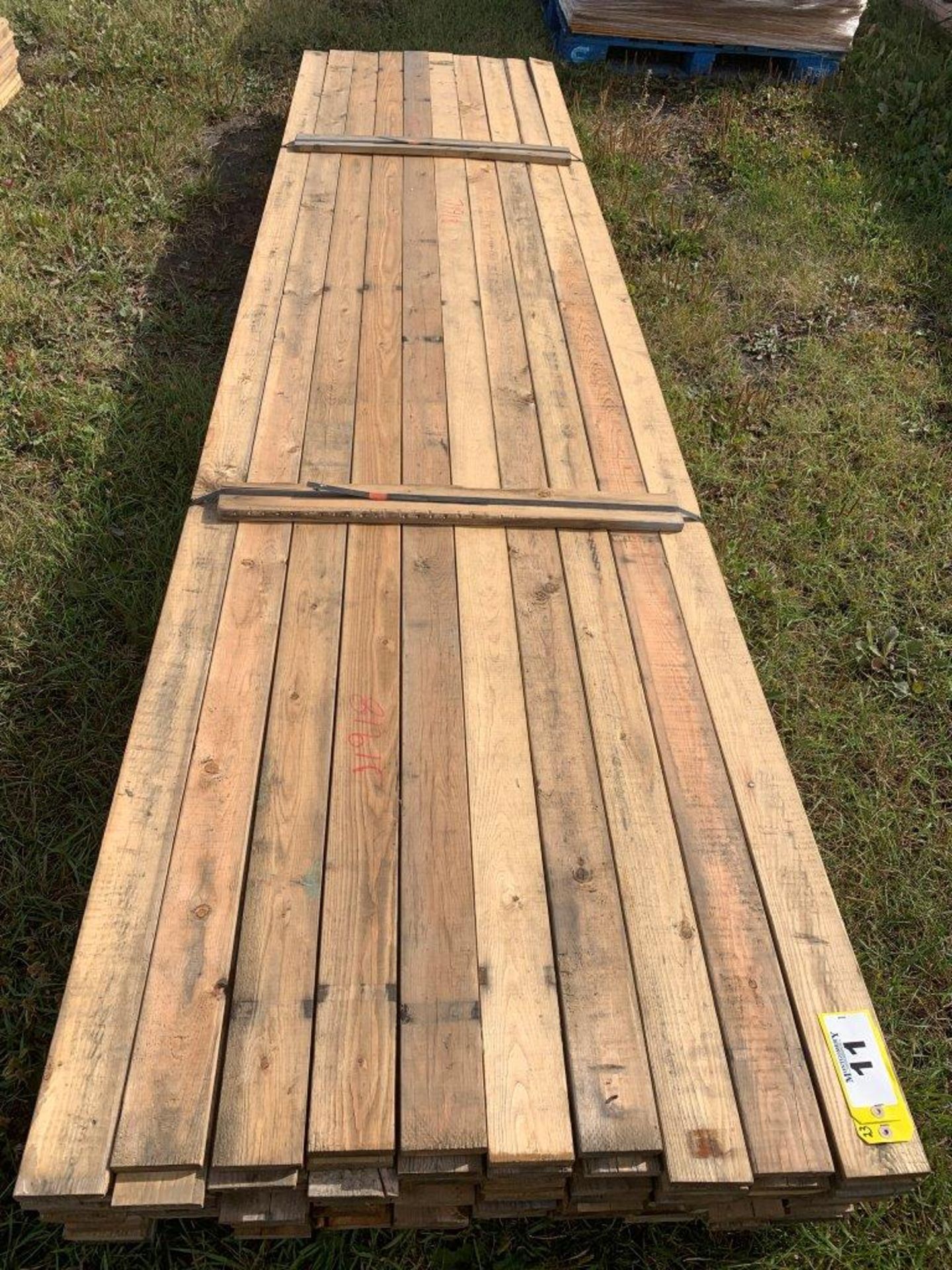 SKID OF 1X4X12FT PLANED LUMBER