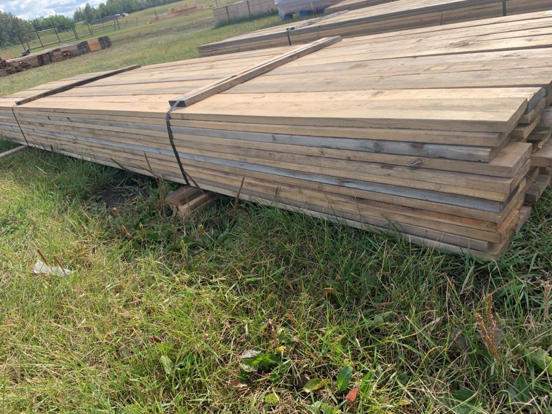 SKID OF 1X4X12FT PLANED LUMBER - Image 3 of 3