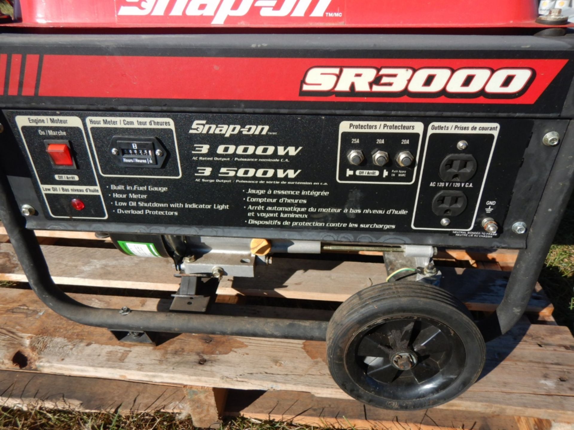 SNAP-ON SR3000 GENERATOR 25HRS SHOWING - Image 4 of 4