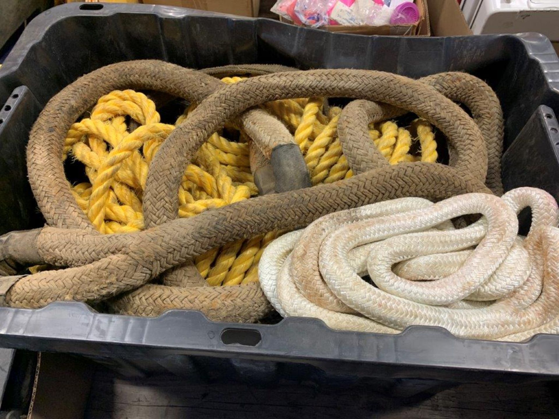 L/O ASSORTED TOW ROPES - Image 2 of 3