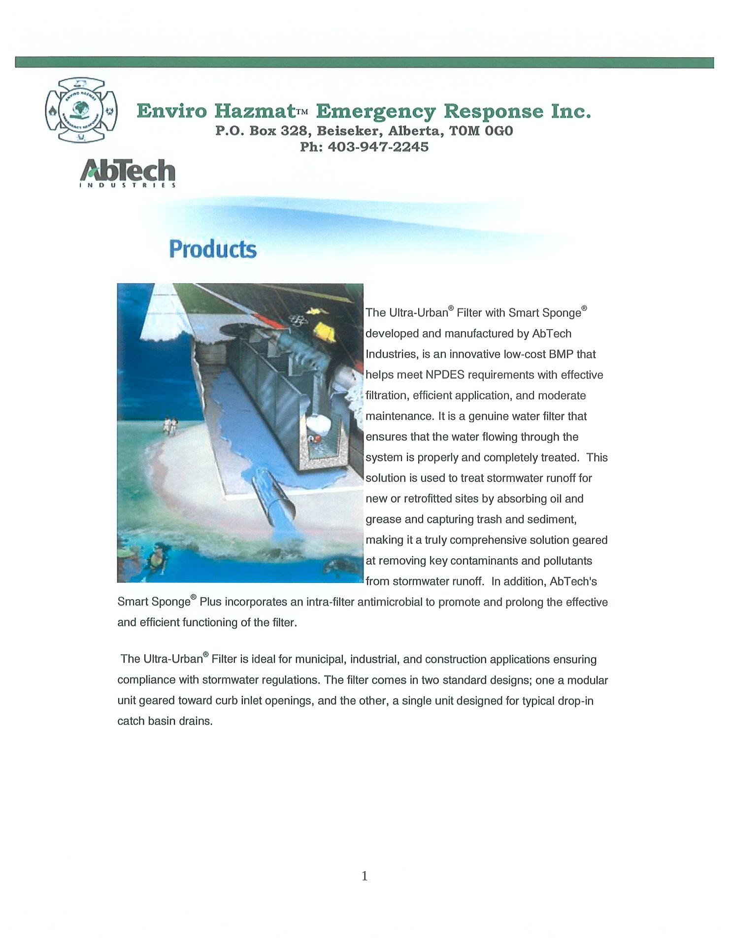 THE ULTRA-URBAN® FILTER WITH SMART SPONGE® BY ABTECH INDUSTRIES - Image 9 of 26
