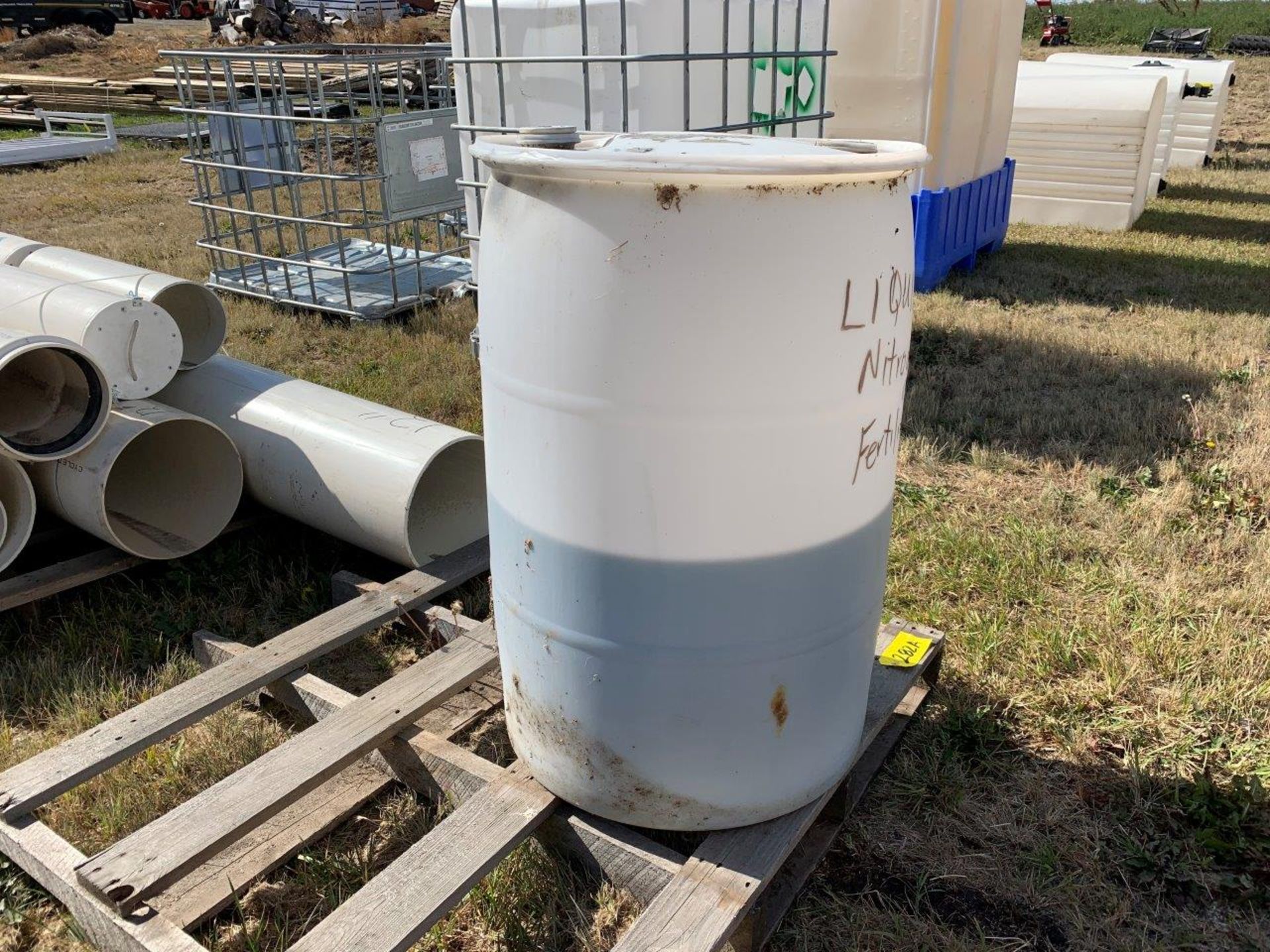 PARTIAL BARREL OF LIQUID NITROGEN FERTILIZER - Image 2 of 5