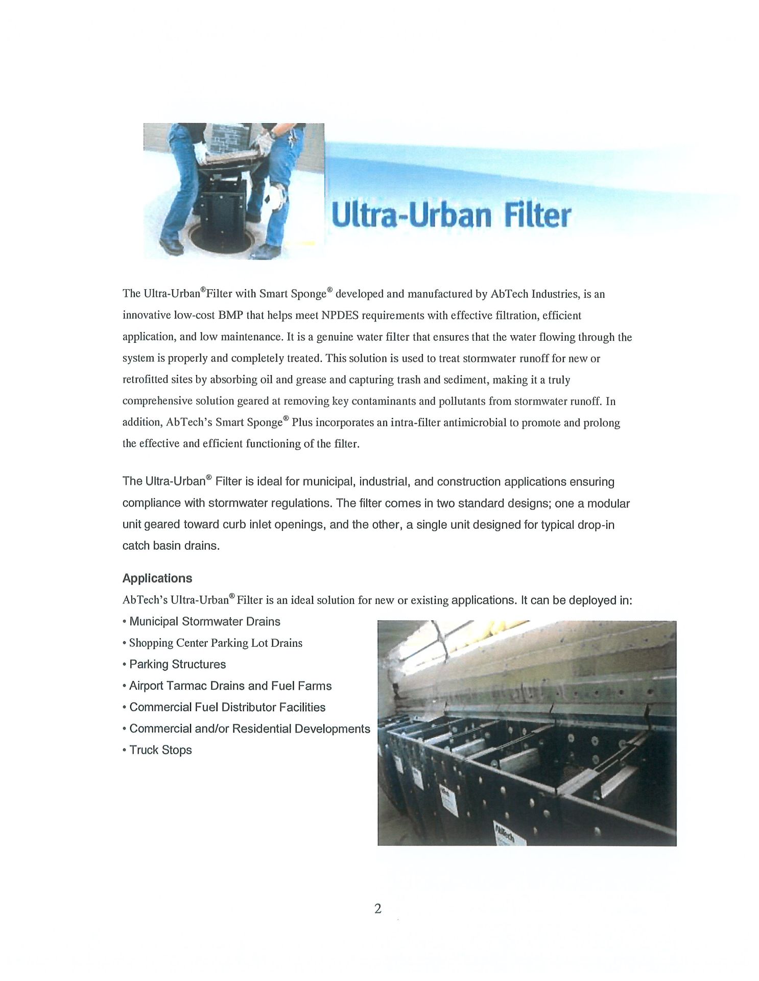 THE ULTRA-URBAN® FILTER WITH SMART SPONGE® BY ABTECH INDUSTRIES - Image 10 of 26