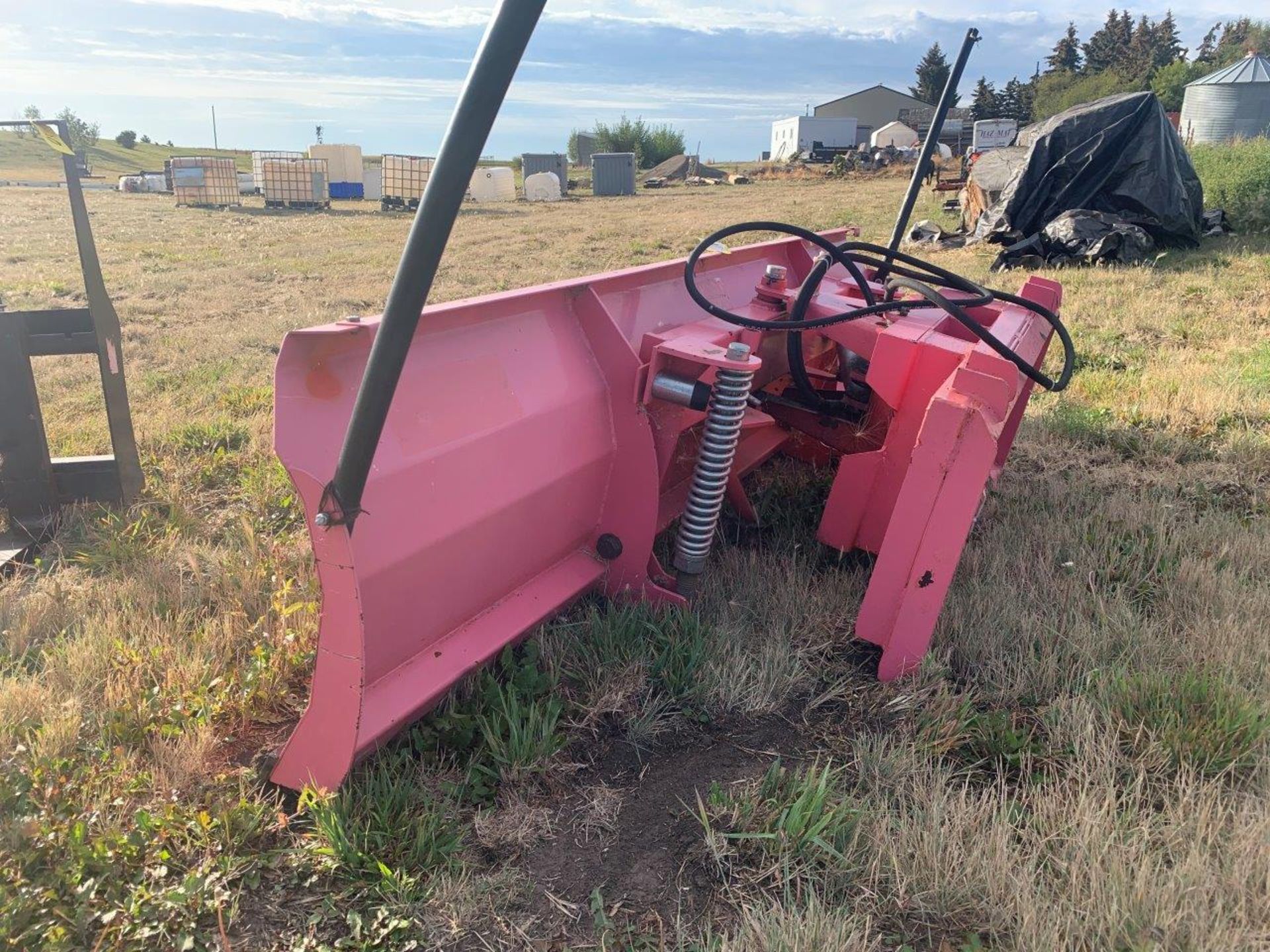 94IN TMG INDUSTRIAL SKID STEER SNOW BLADE HYDRAULIC SWIVEL - Image 6 of 7