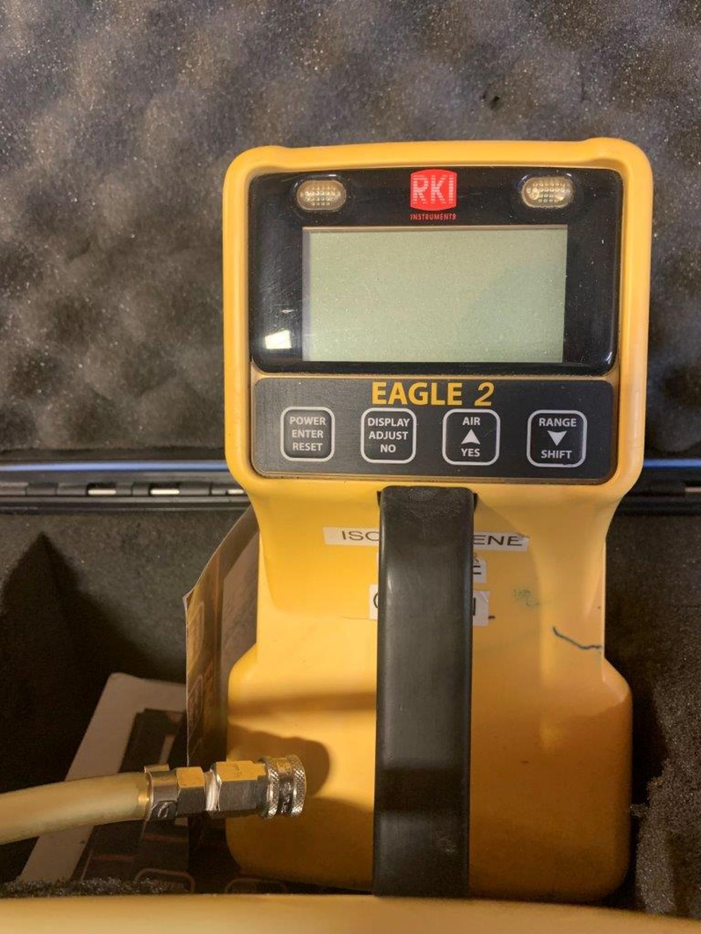 RKI EAGLE - 2 ENVIRO DETECTION SYSTEM, CH4, H2S, CO2, O2 S/N E088099 - Image 3 of 4