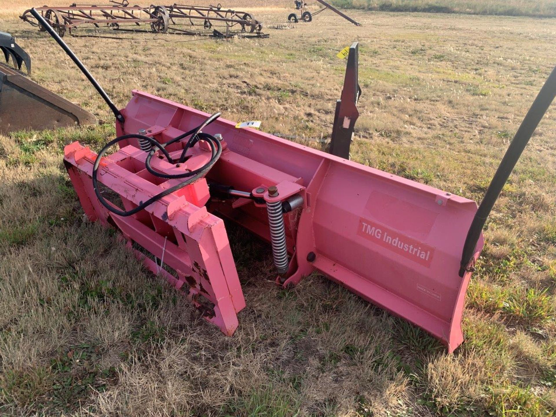 94IN TMG INDUSTRIAL SKID STEER SNOW BLADE HYDRAULIC SWIVEL - Image 4 of 7