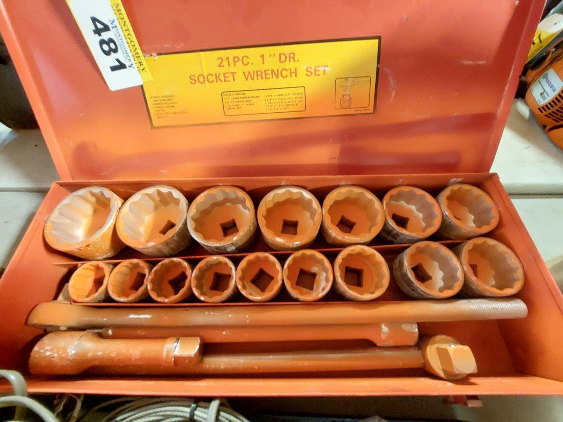 1" DRIVE SOCKET SET