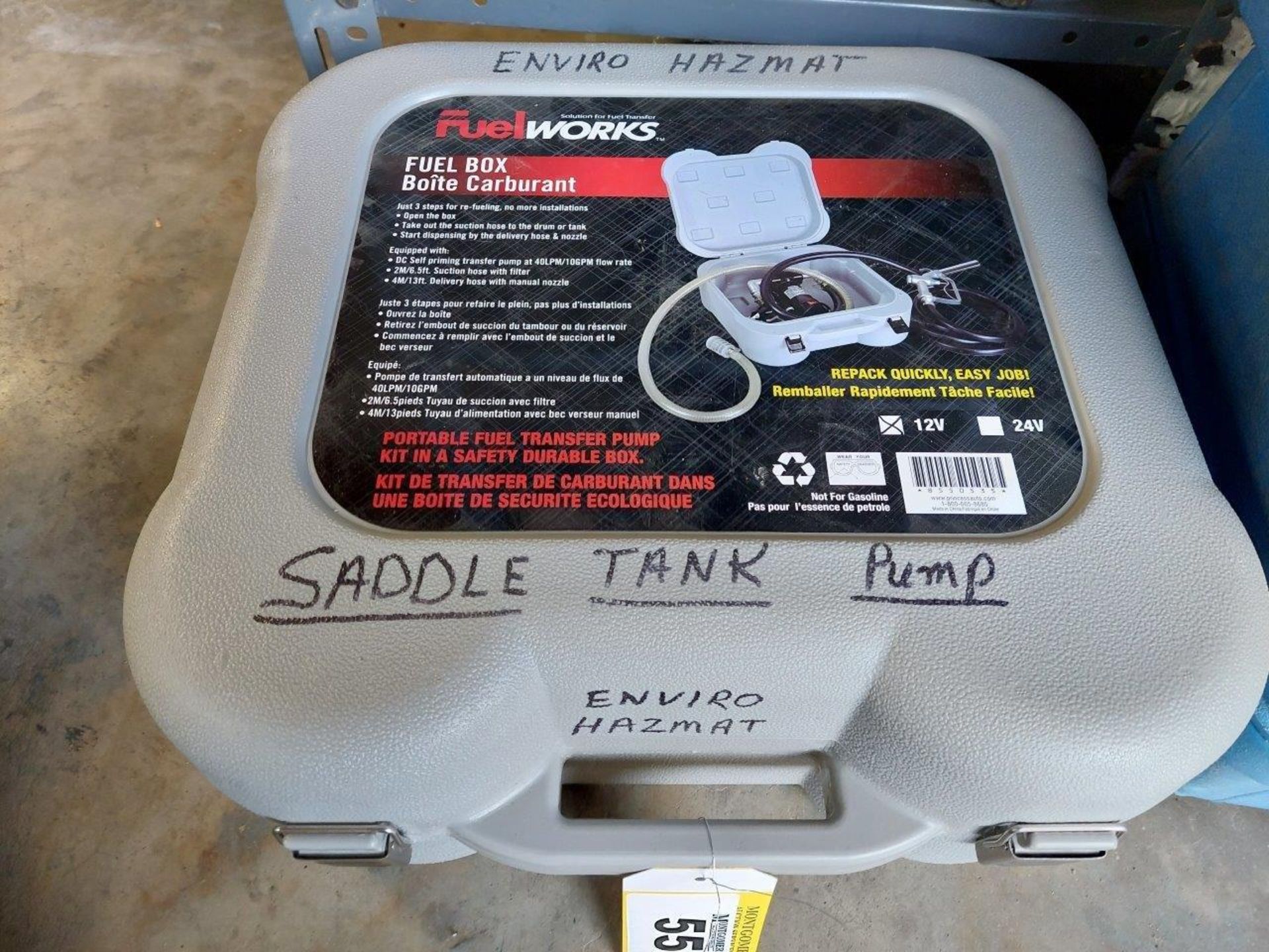 EMERGENCY HAZ-MAT DIESEL FUEL PUMP