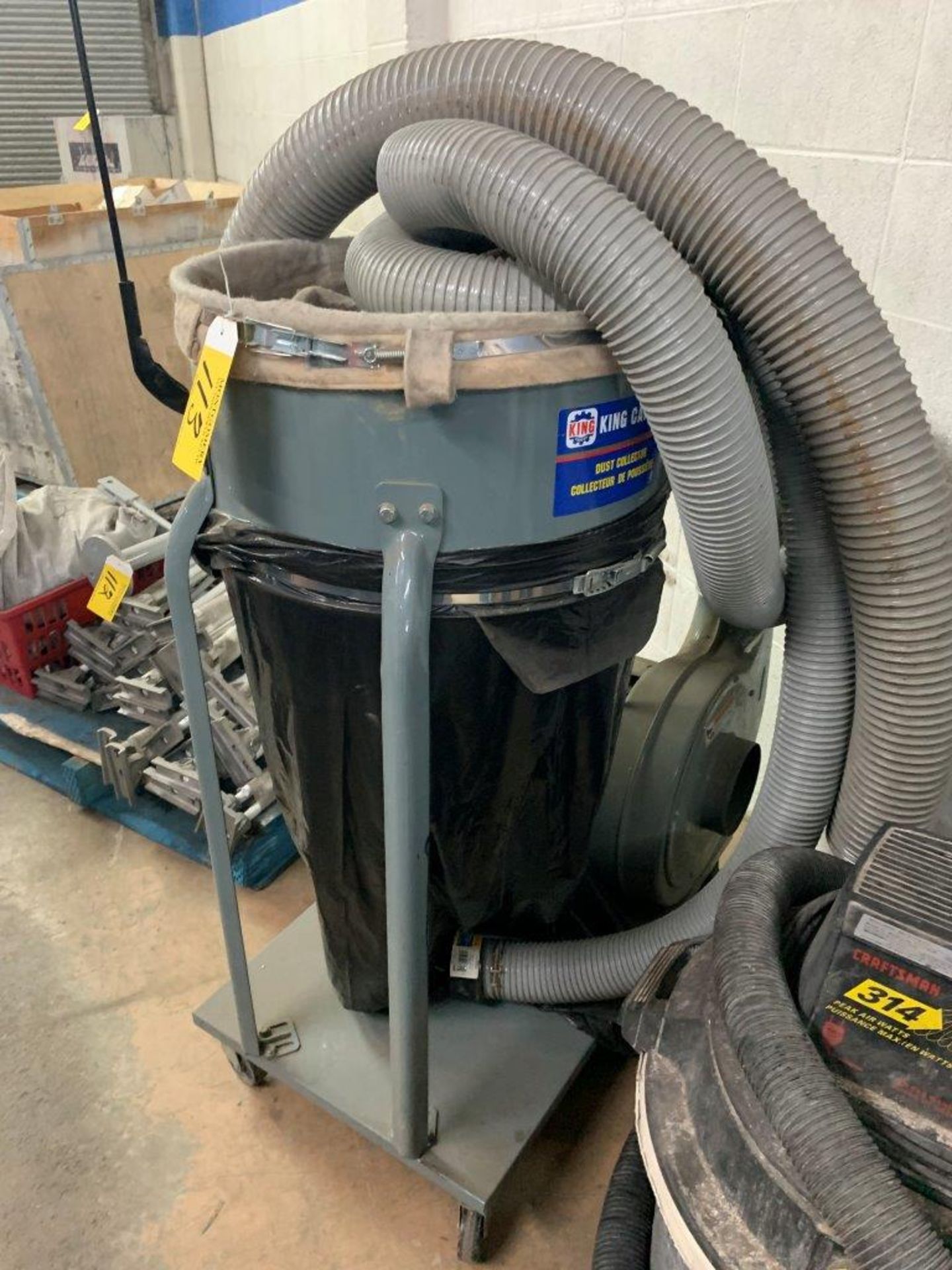 KING CANADA SINGLE BAG DUST COLLECTOR