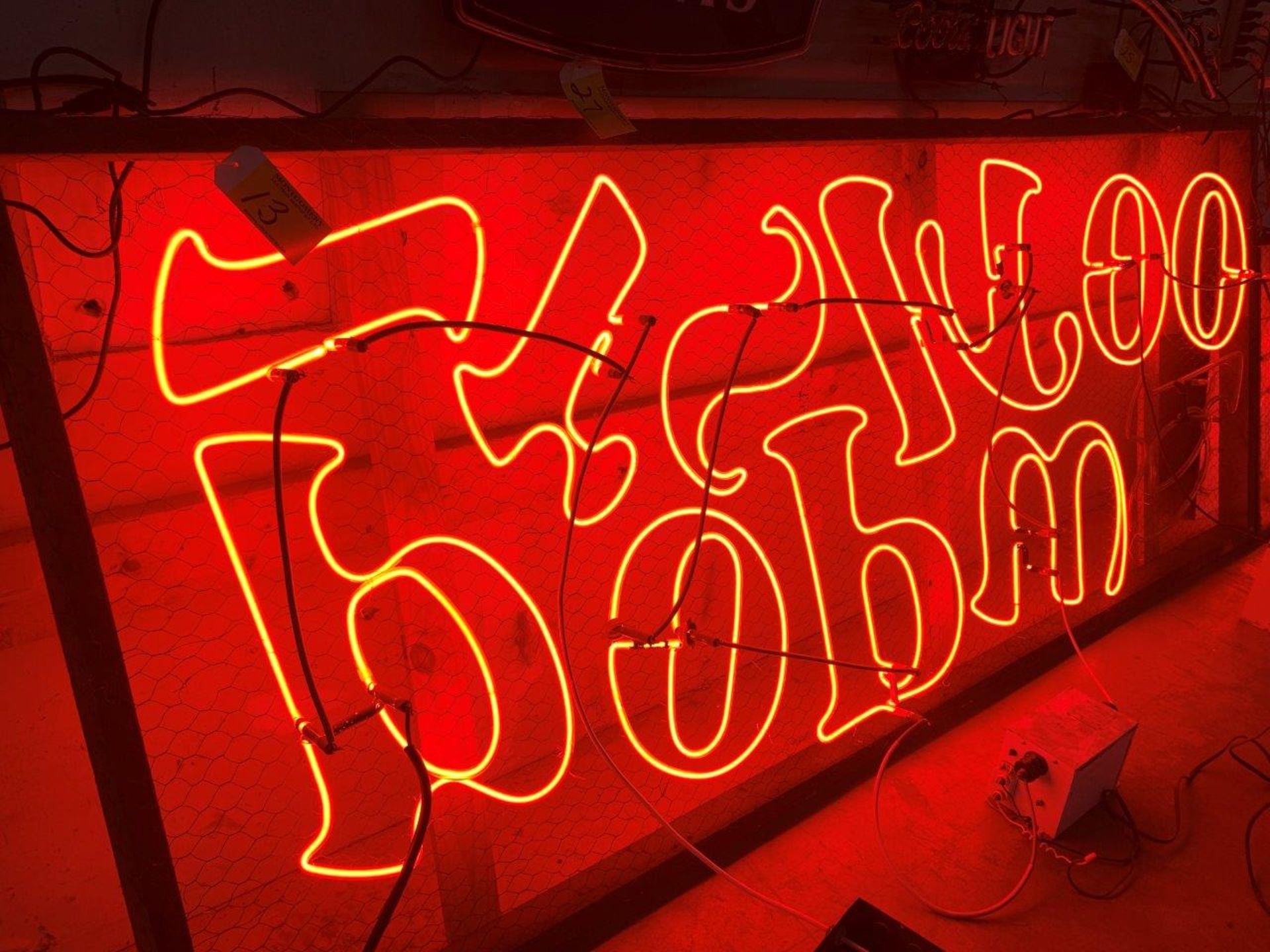 4 FT X 10 FT NEON SIGN