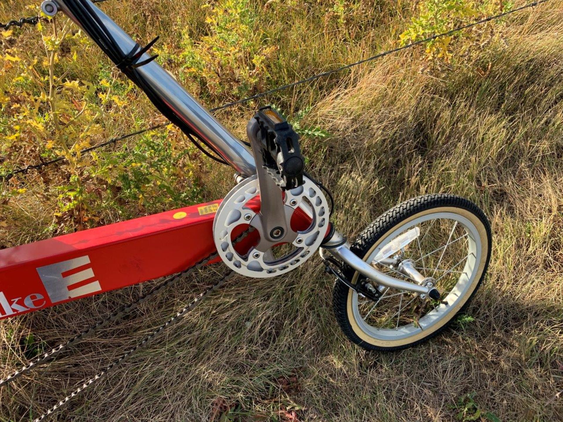 BIKE E RECUMBENT 8-SPEED BICYCLE - Image 3 of 3