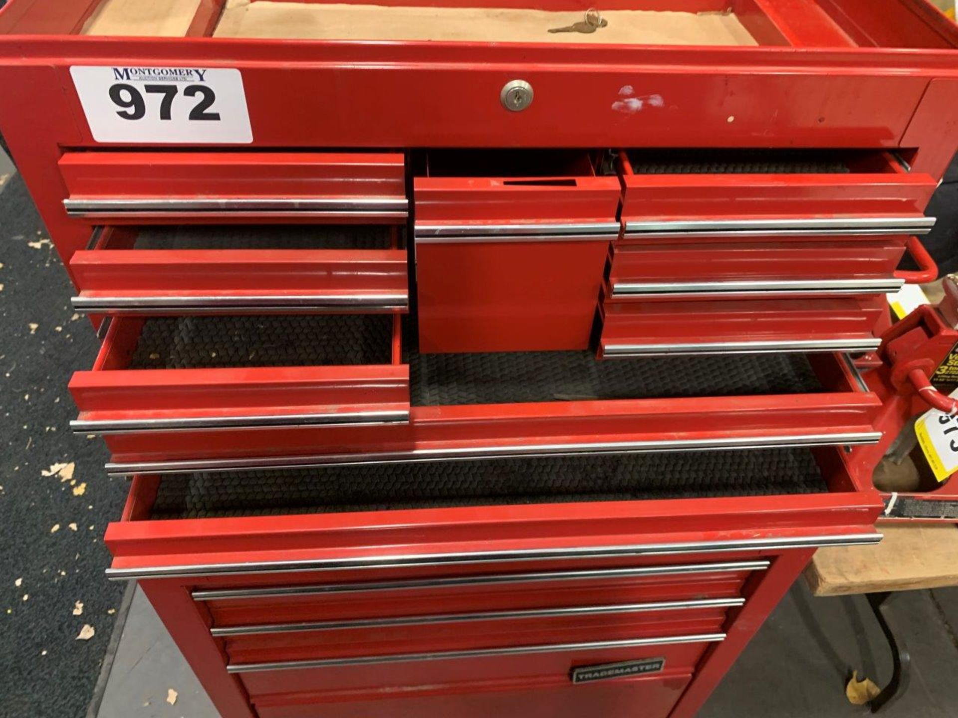 TRADE MASTER ROLLING MECHANICS TOOLBOX - 13-DRAWERS - Image 4 of 13