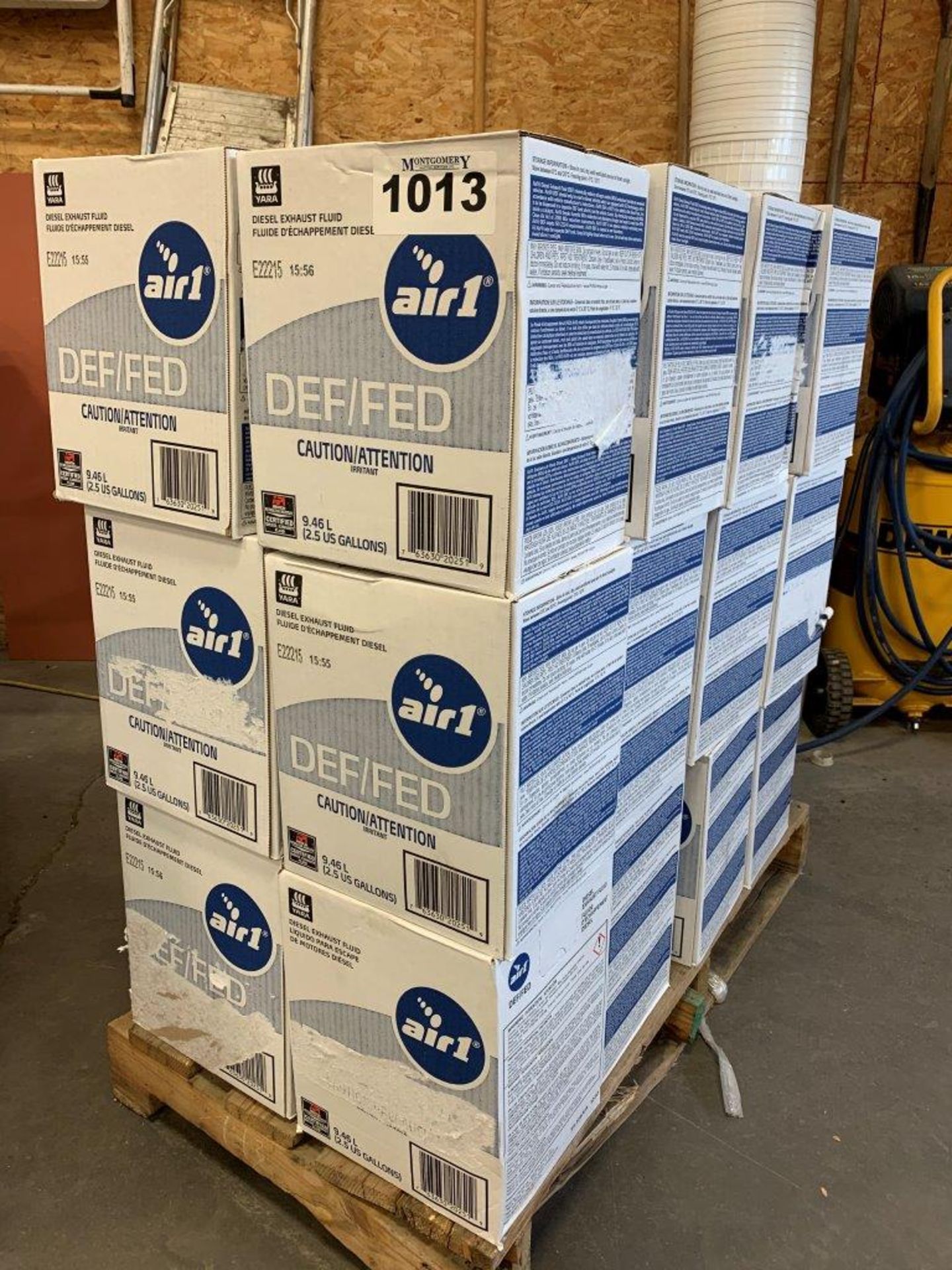 24 CASES OF DIESEL EXHAUST FLUID