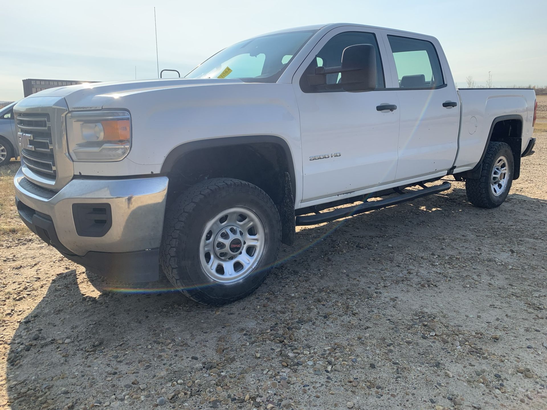 2016 GMC SIERRA 3500 P/U TRUCK, 4X4, CREW CAB, AT, 6.0L L96 FLEX FUEL, 334,934 KMS SHOWING, S/N