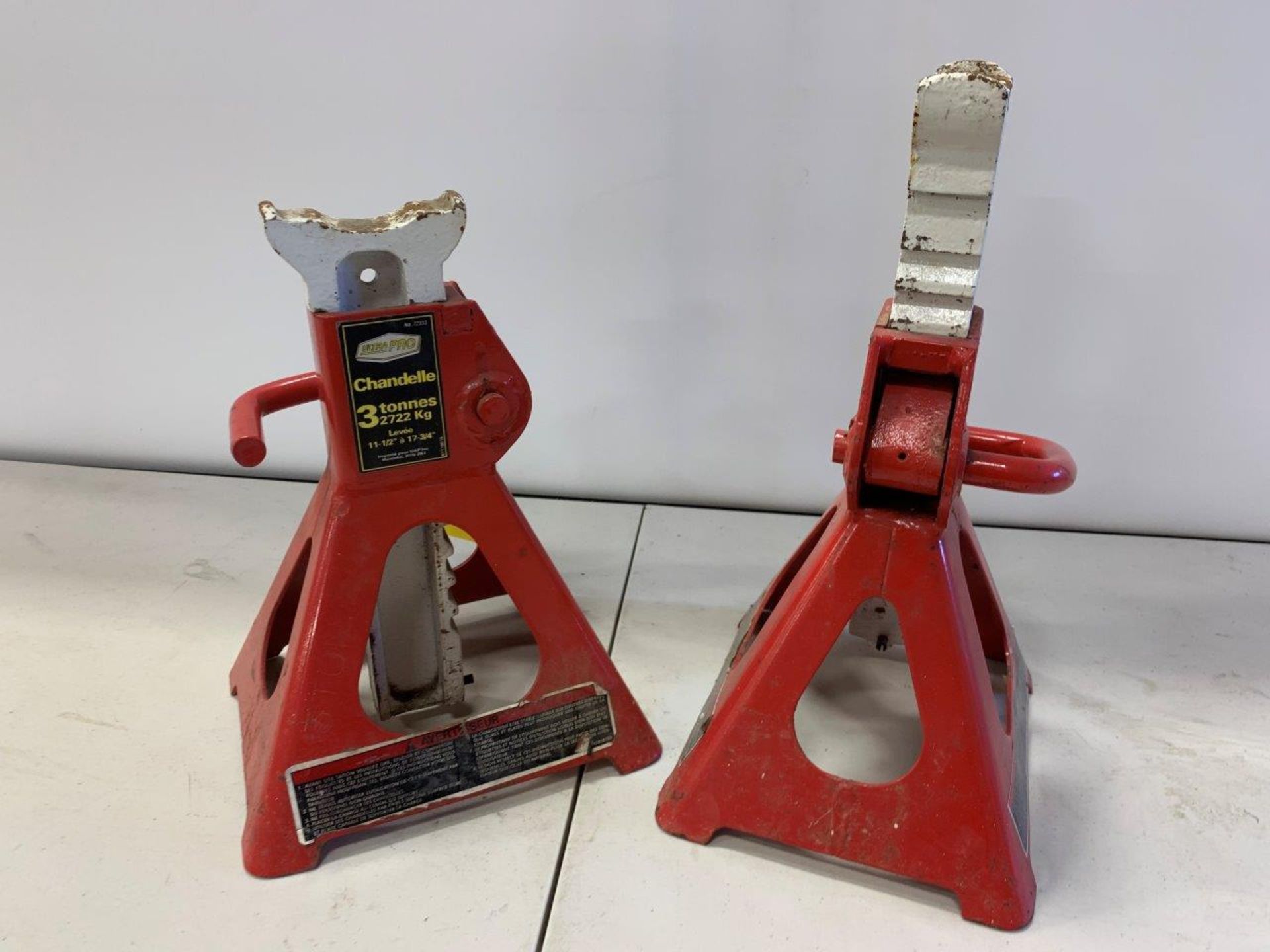 PAIR OF 3-TON JACK STANDS - Image 3 of 3